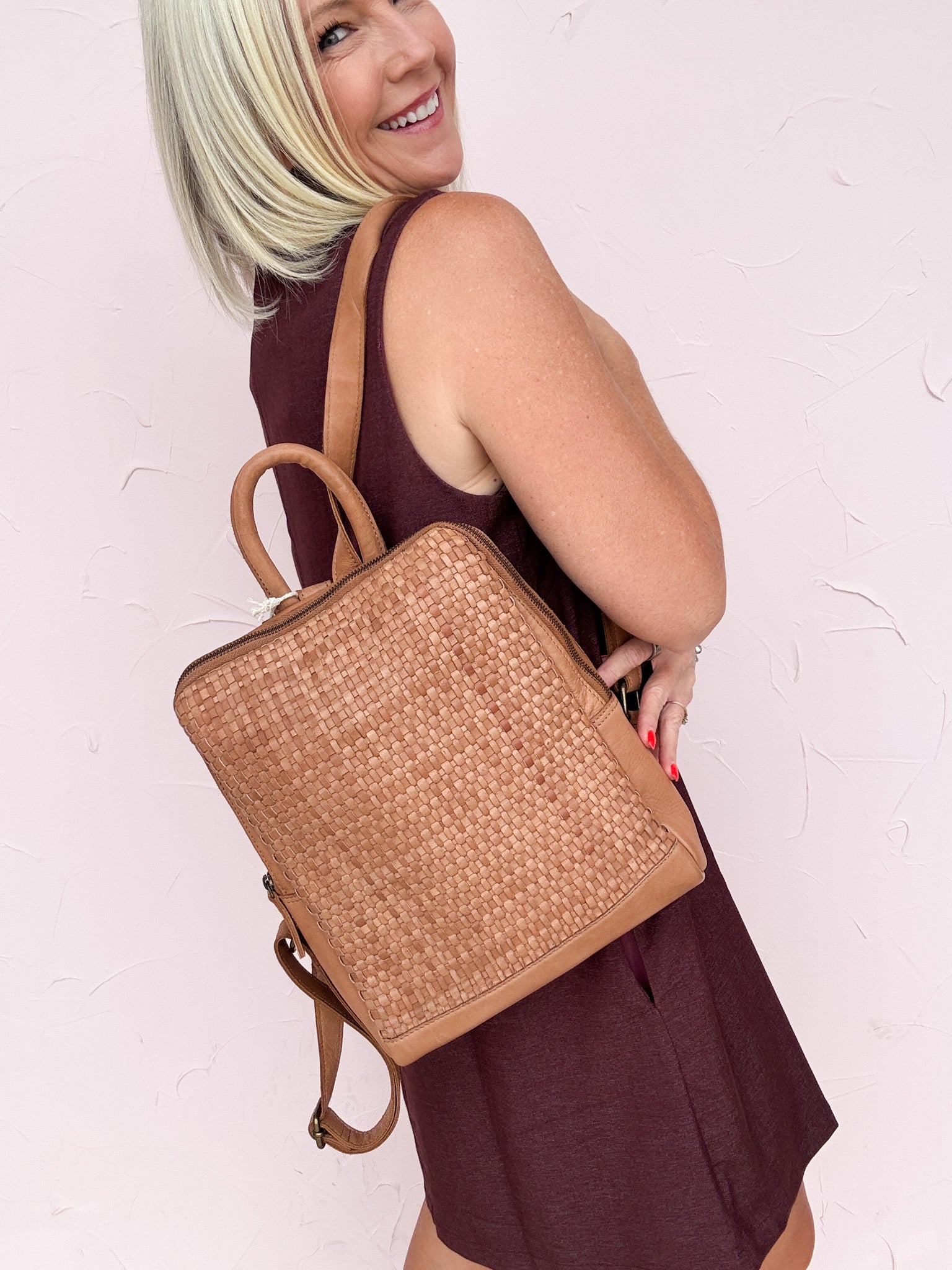 Paul & Taylor Woven Backpack