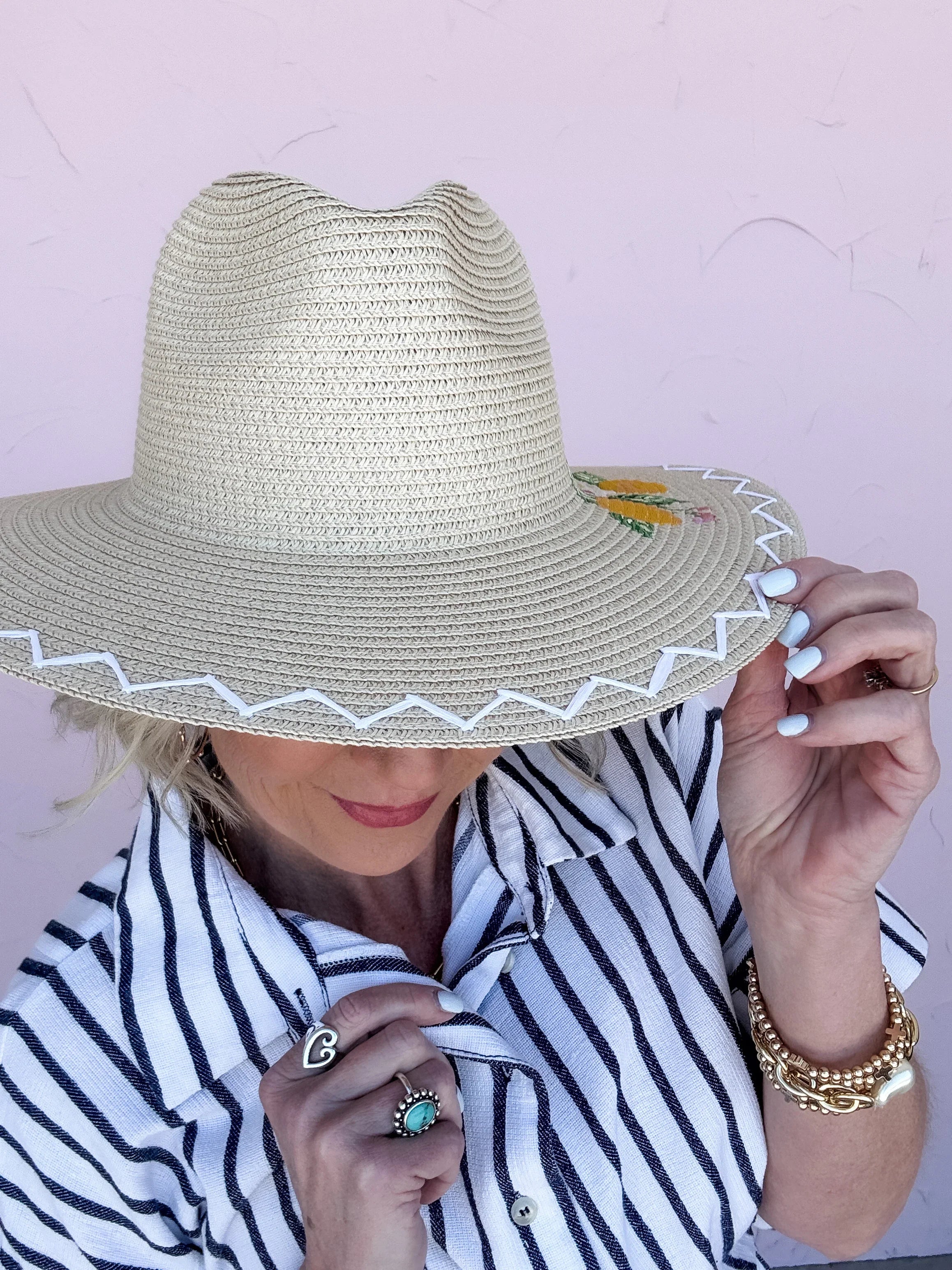 Limoncello Lane Sun Hat