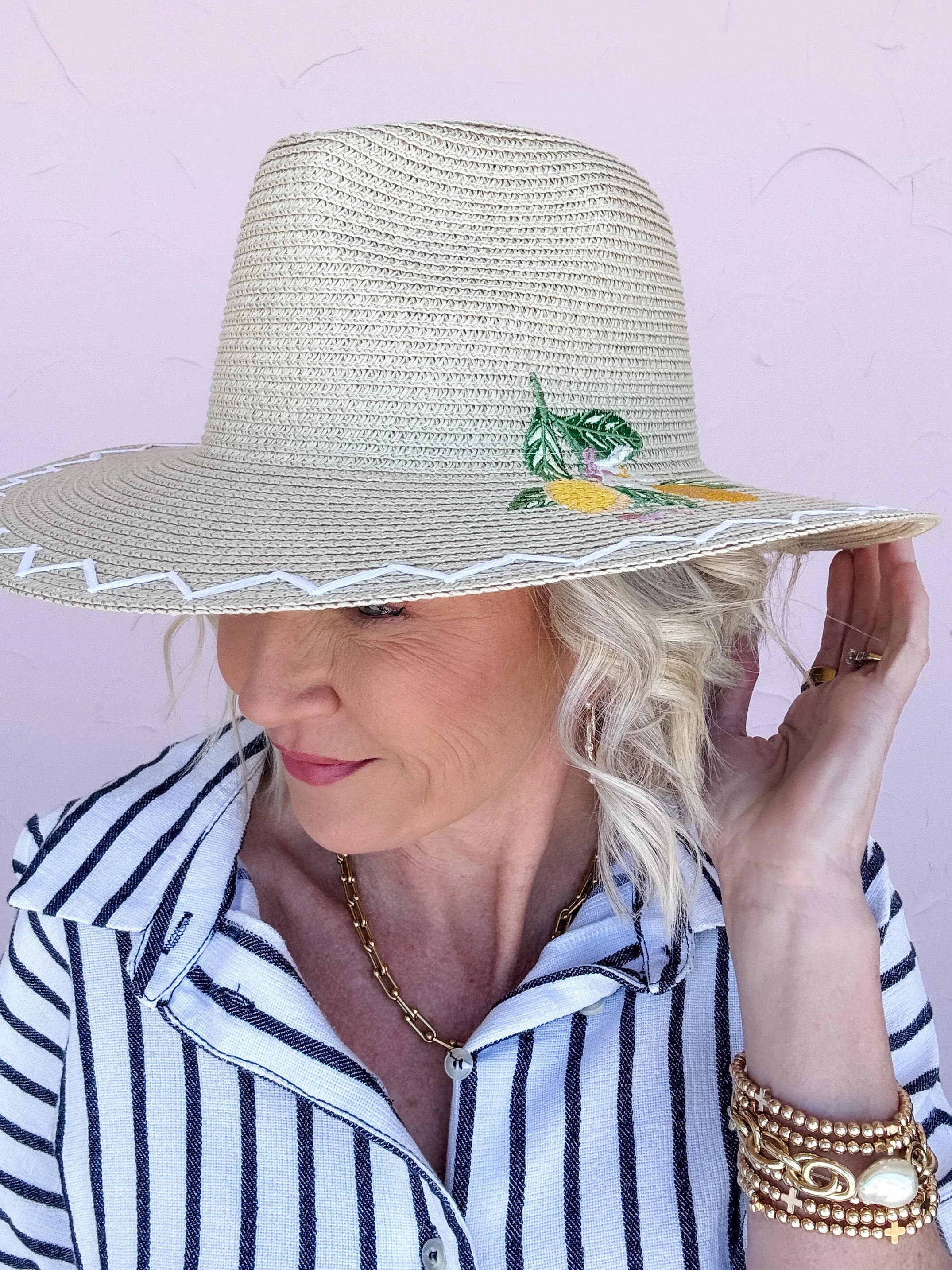 Limoncello Lane Sun Hat