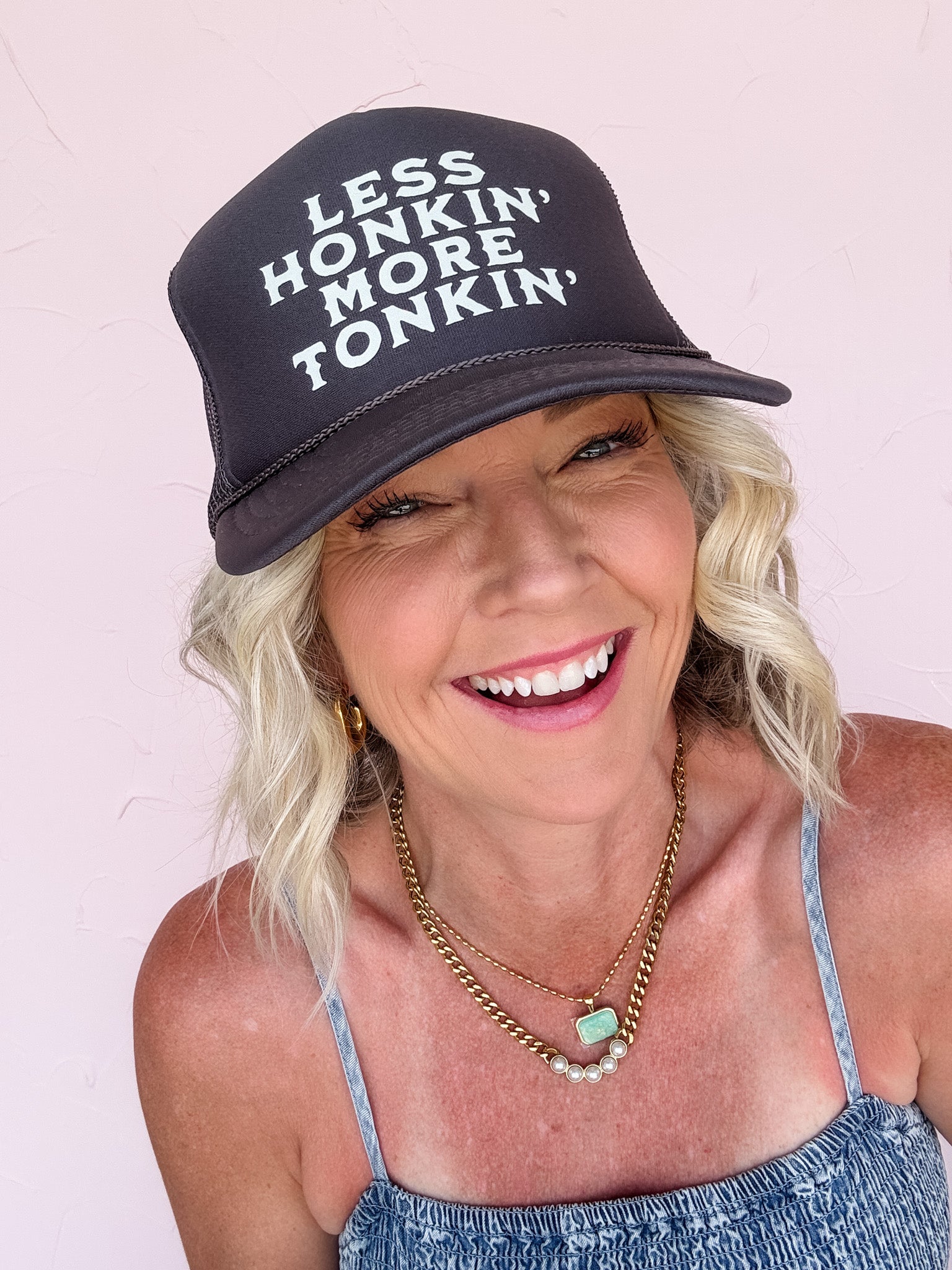 Less Honkin More Tonkin Trucker