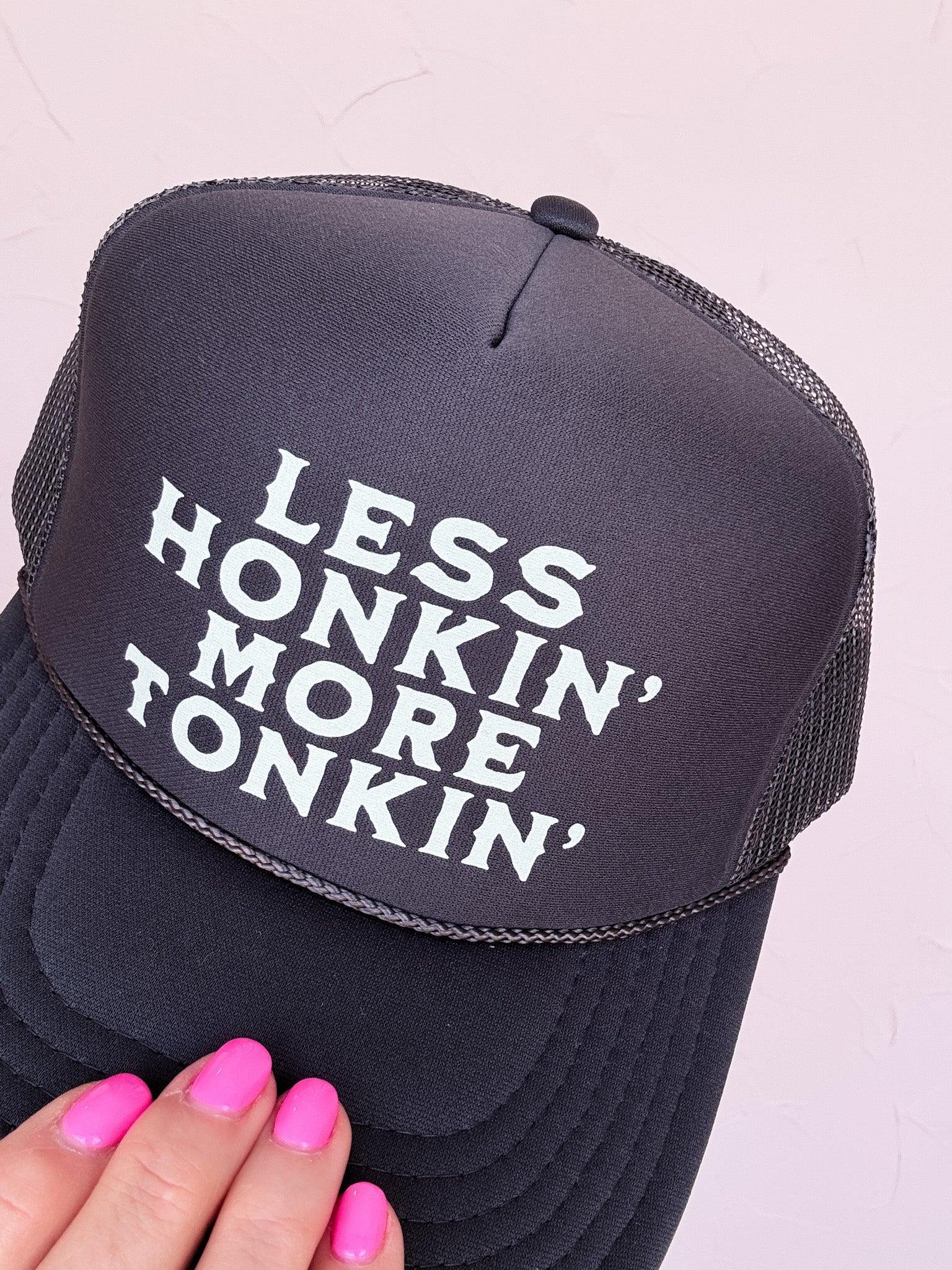 Less Honkin More Tonkin Trucker