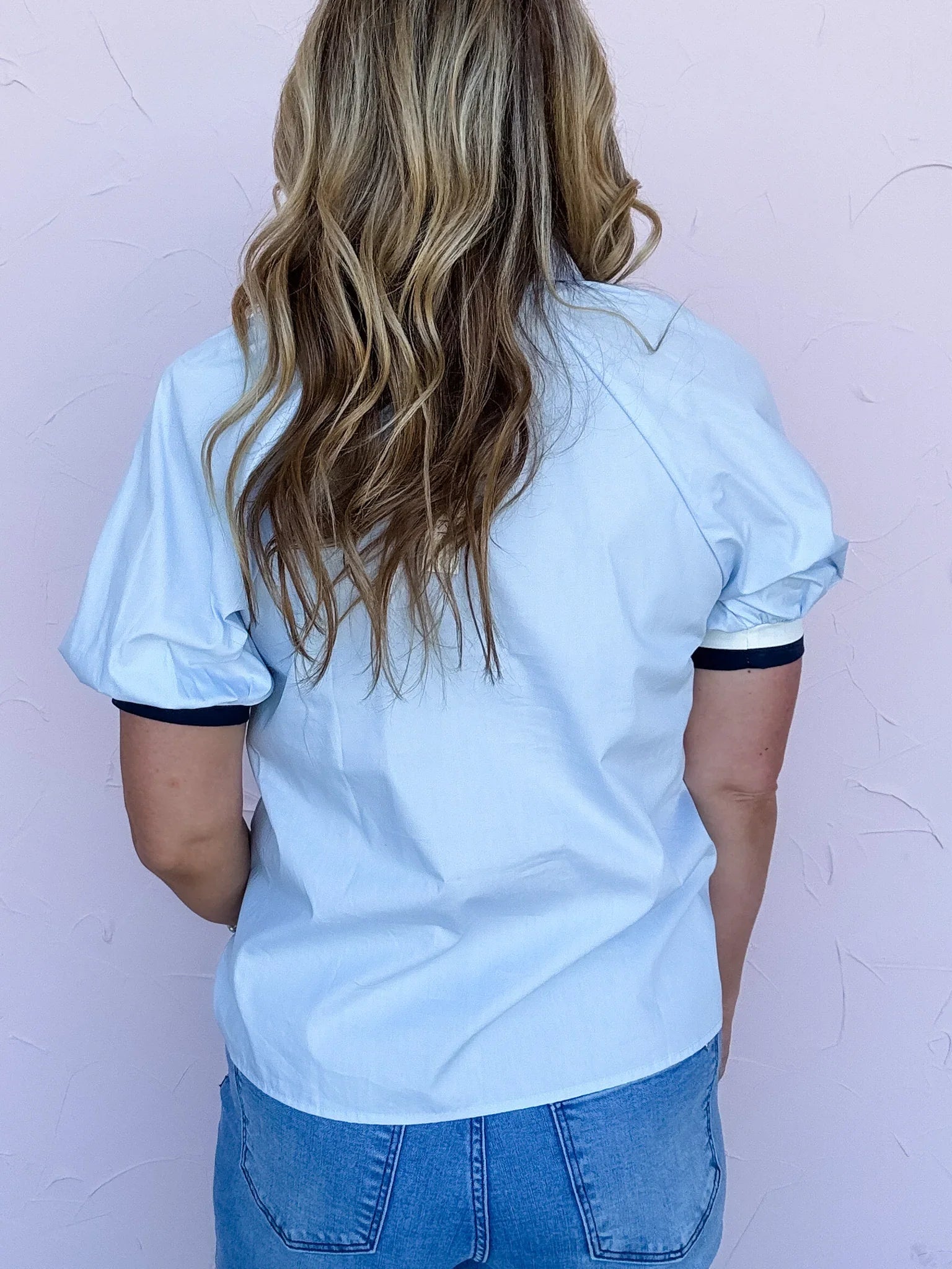Blue You Away Button Down - 50% Off