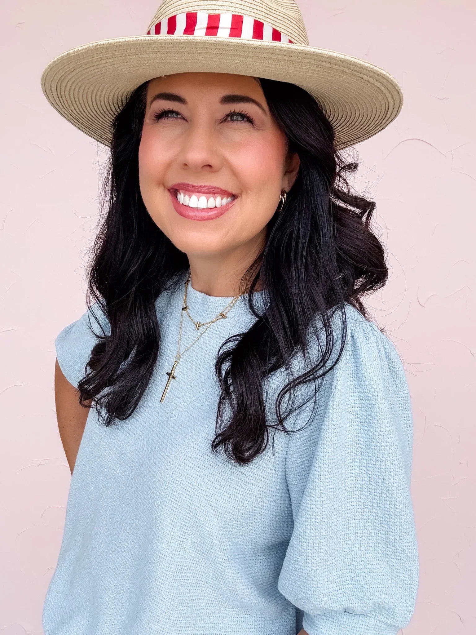 Calla Blue Knit Top- 30% OFF