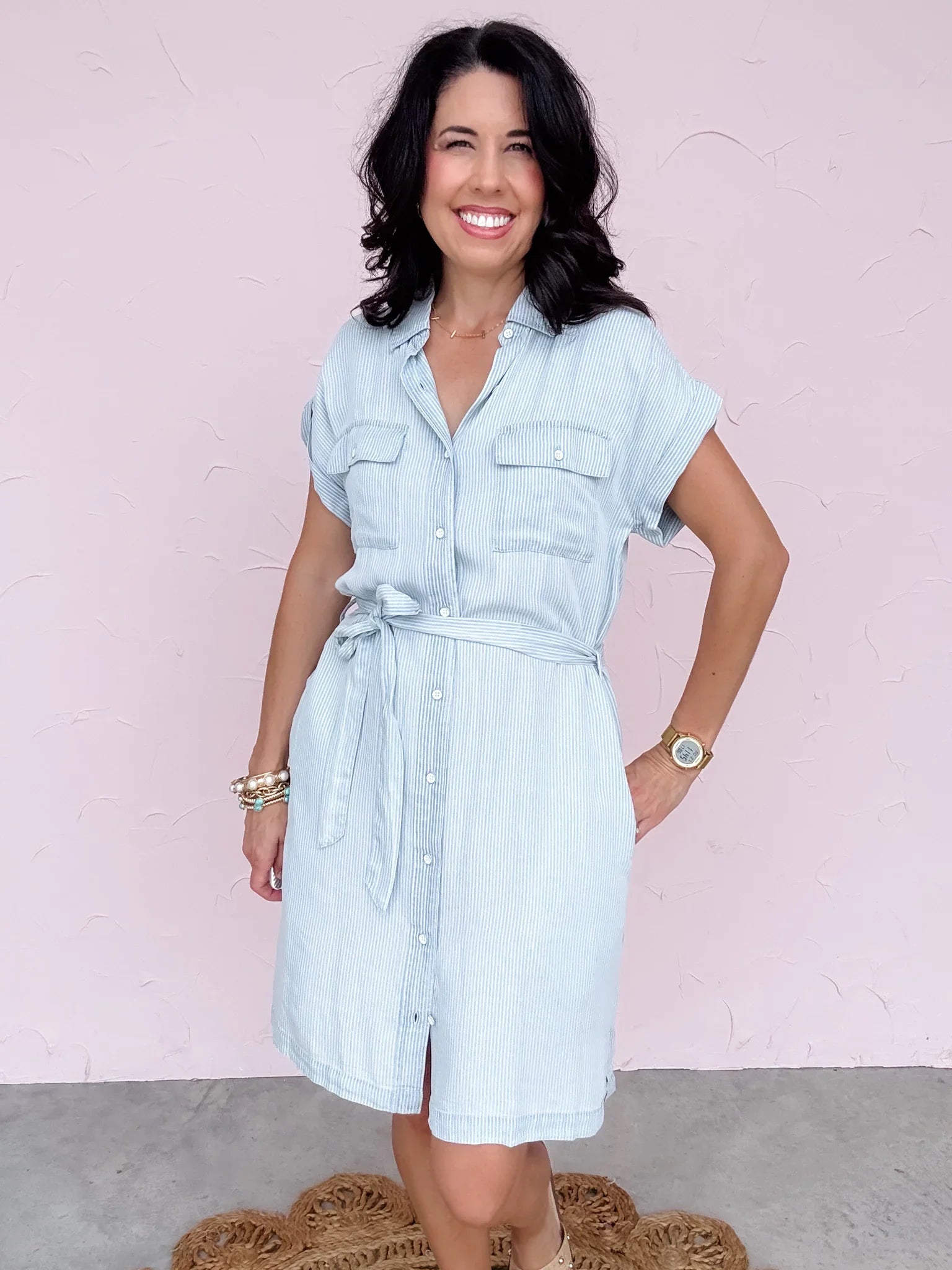Oaklee Shirt Dress