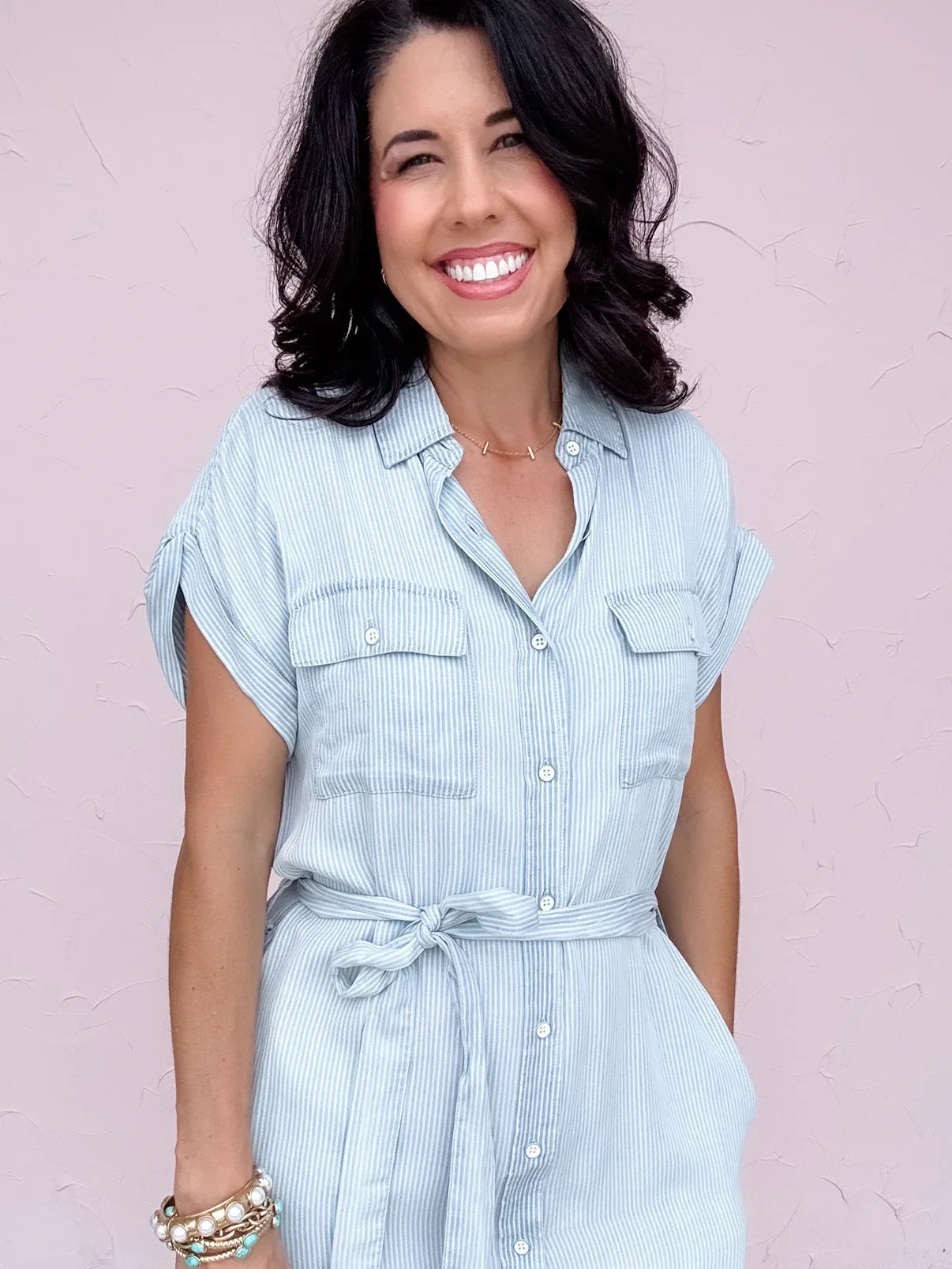 Oaklee Shirt Dress