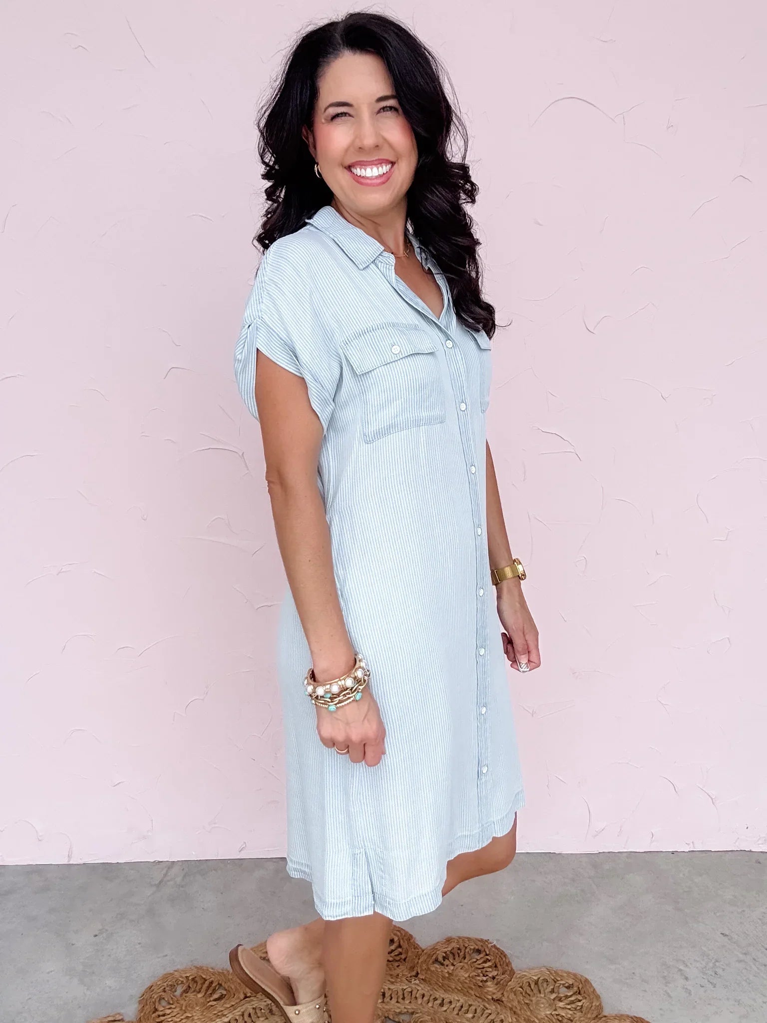 Oaklee Shirt Dress