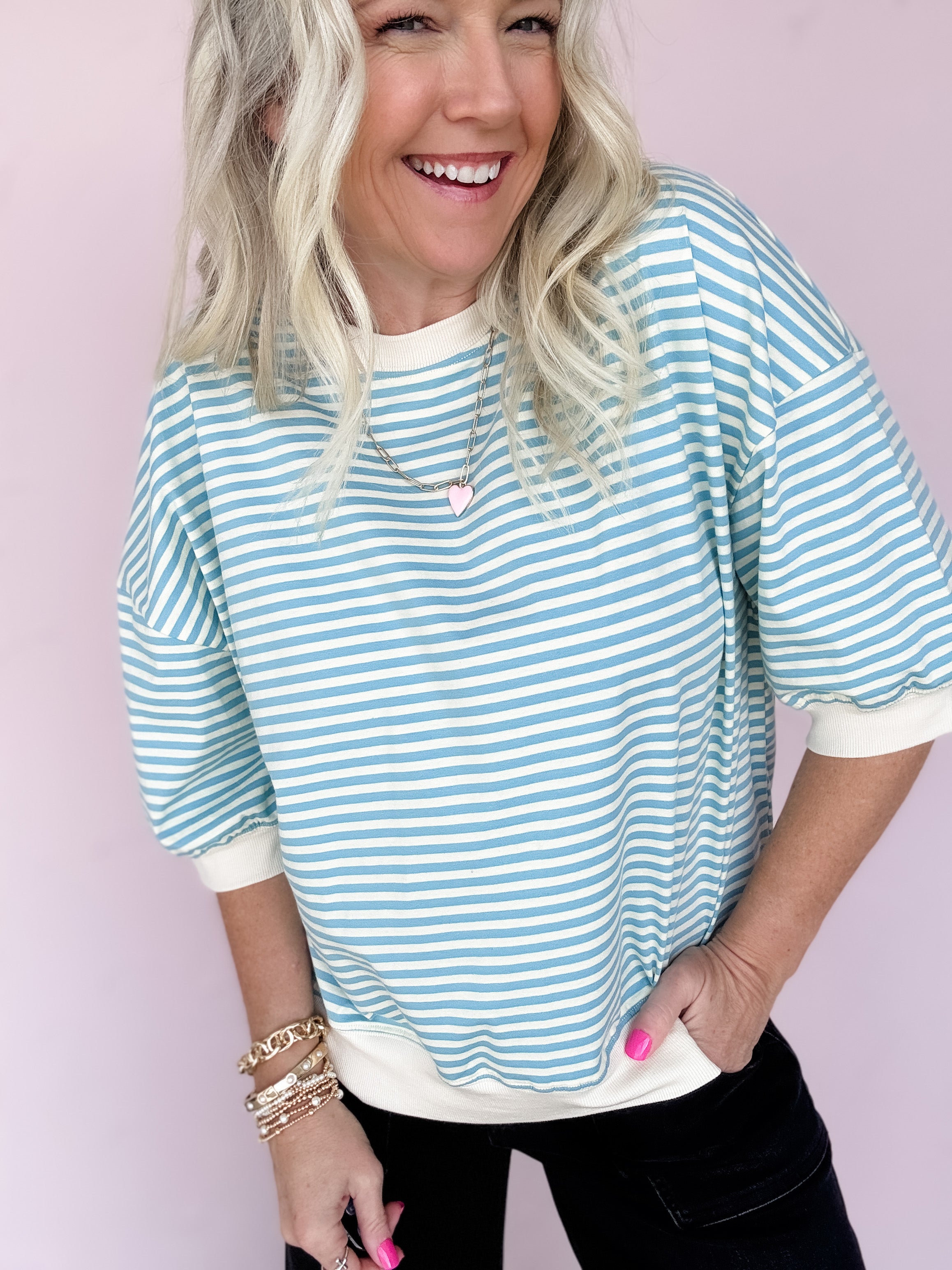 Sunny Striped Top