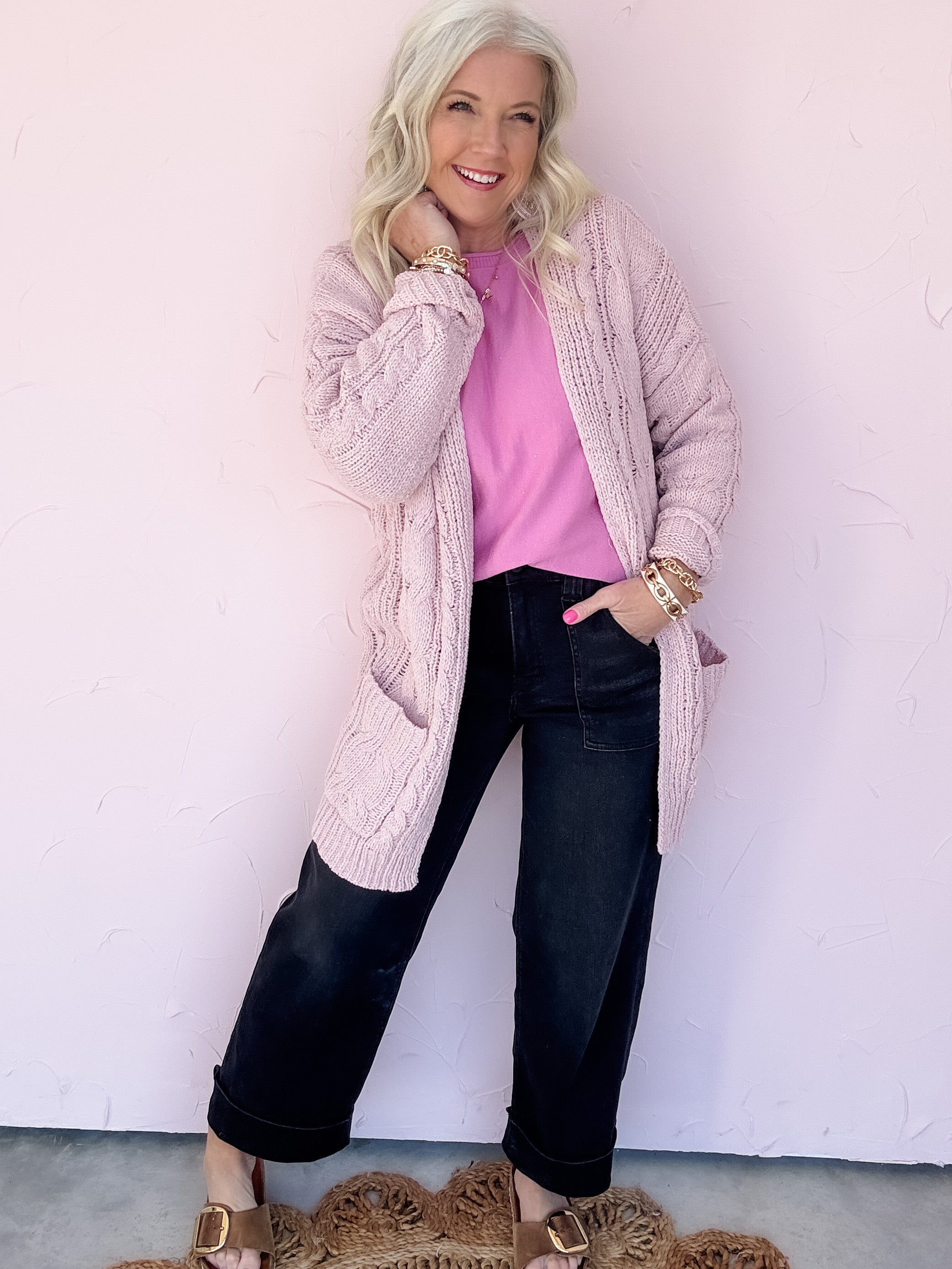 Soft Blush Cardigan