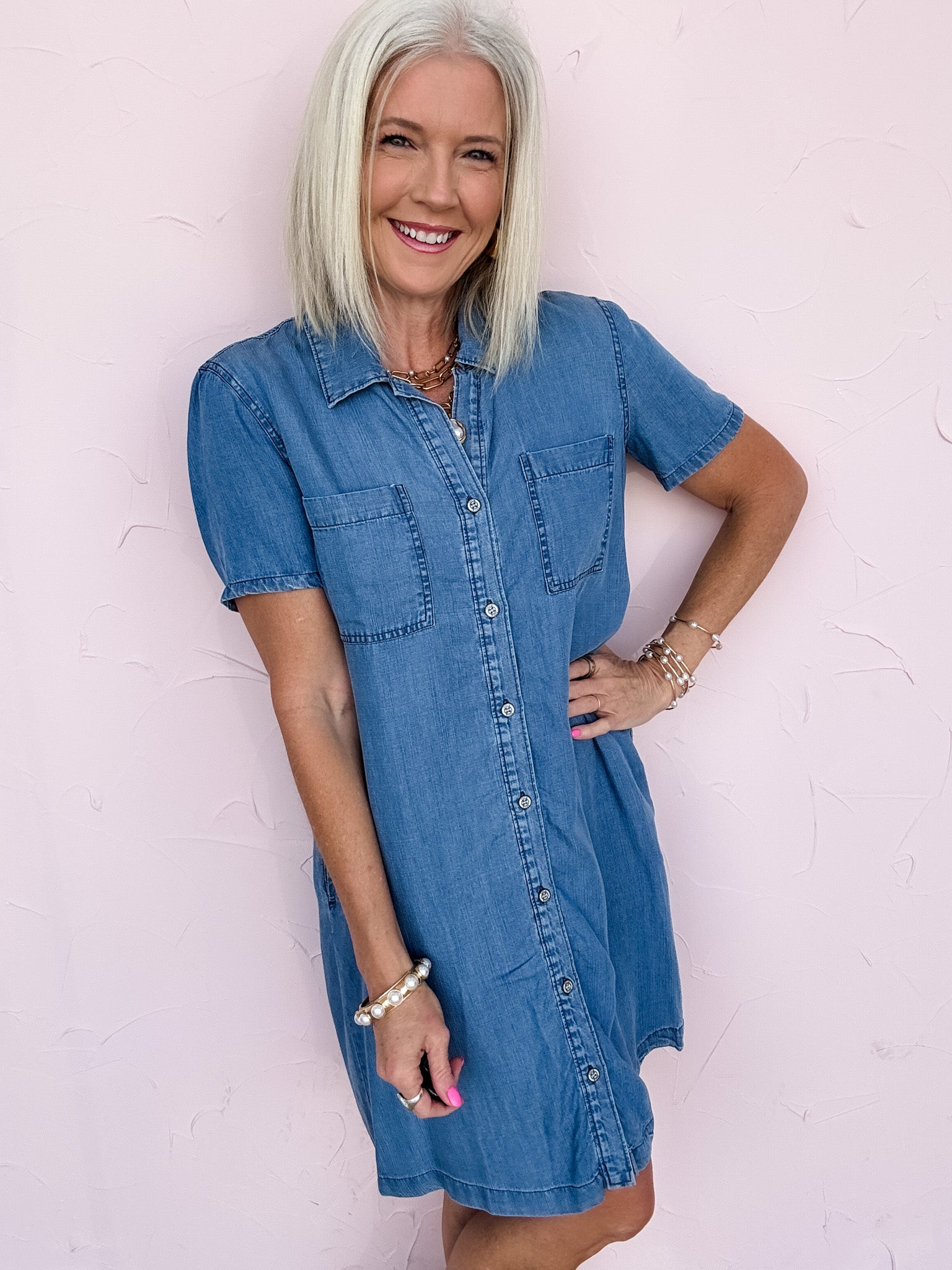 Easy Going Denim Dress