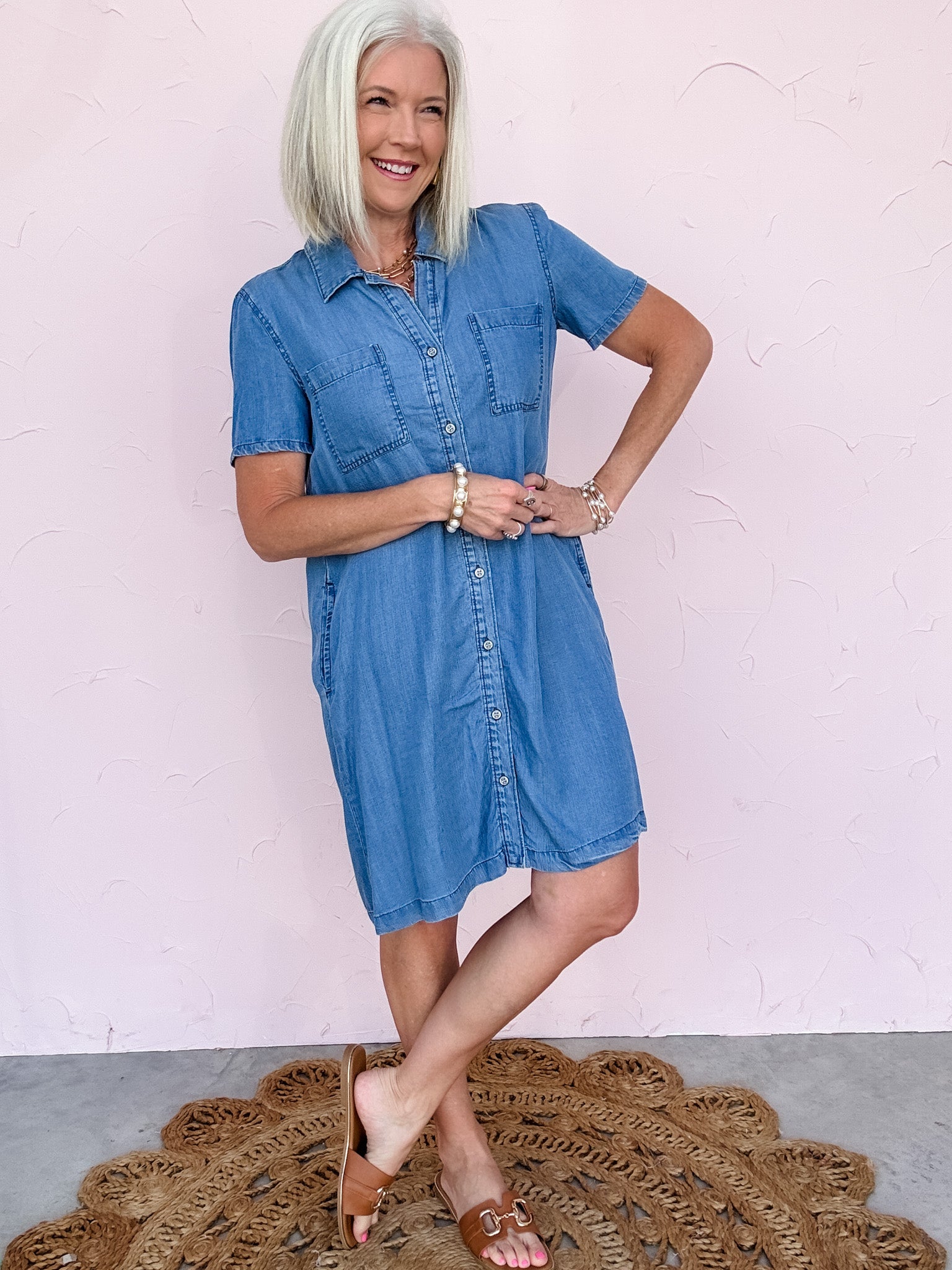 Easy Going Denim Dress