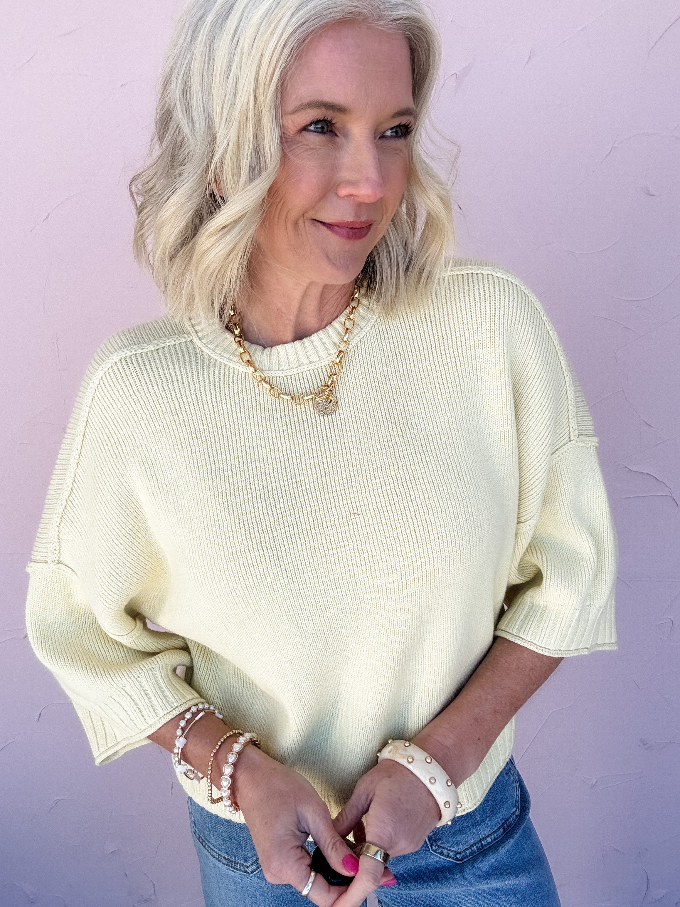 Full Moon Sweater Top