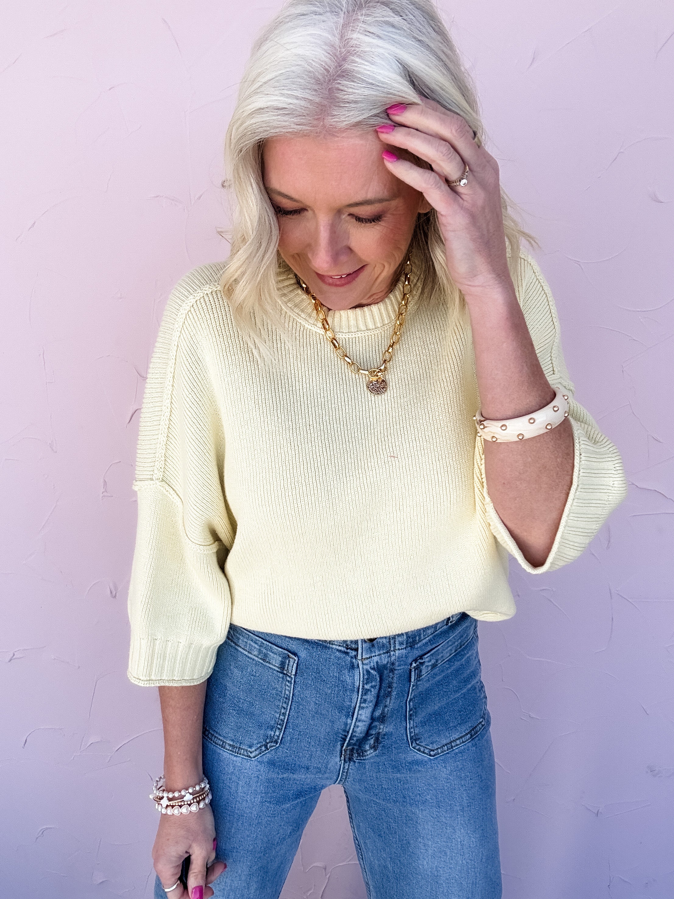 Full Moon Sweater Top
