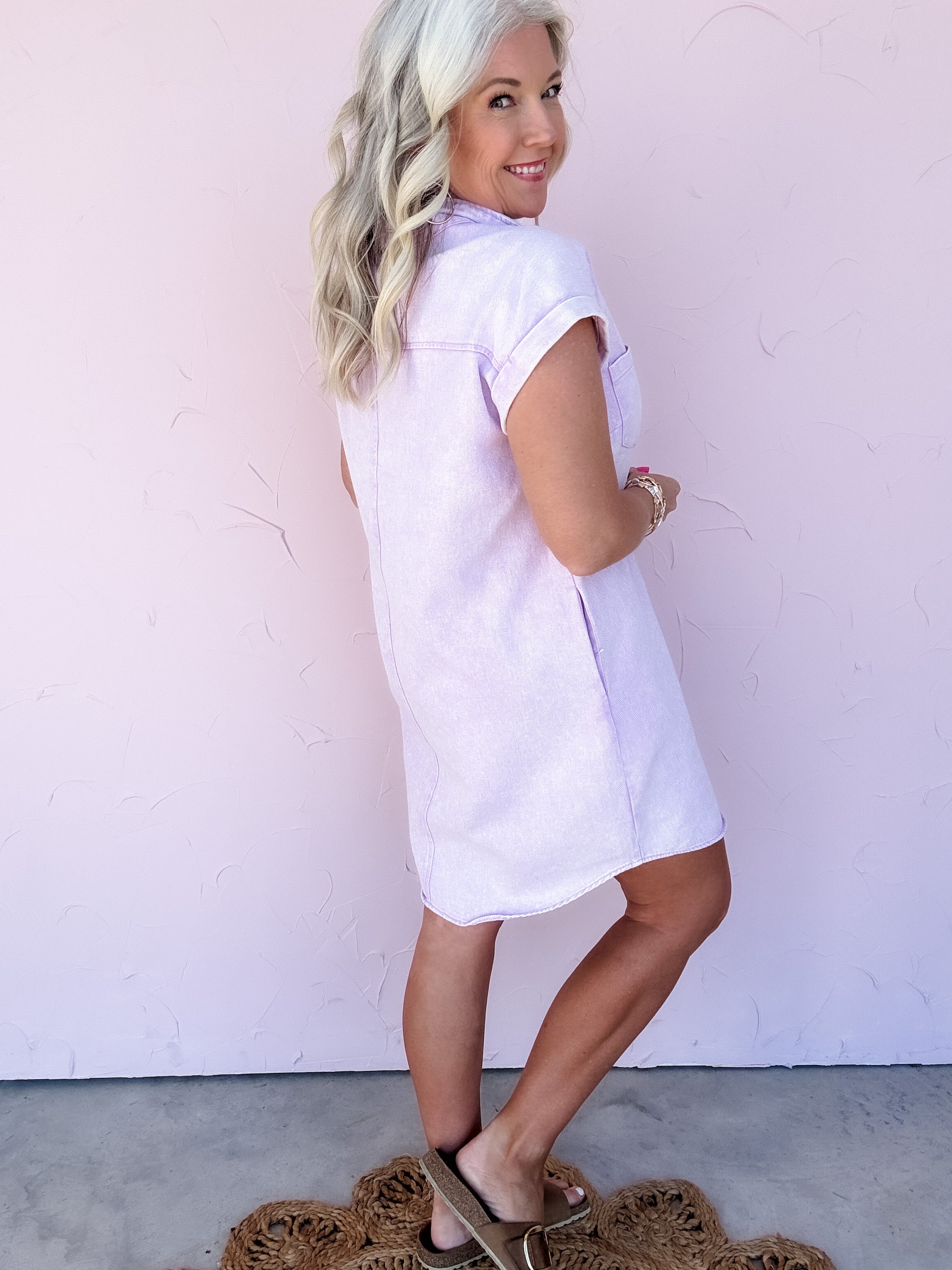 Spring Fling Denim Dress