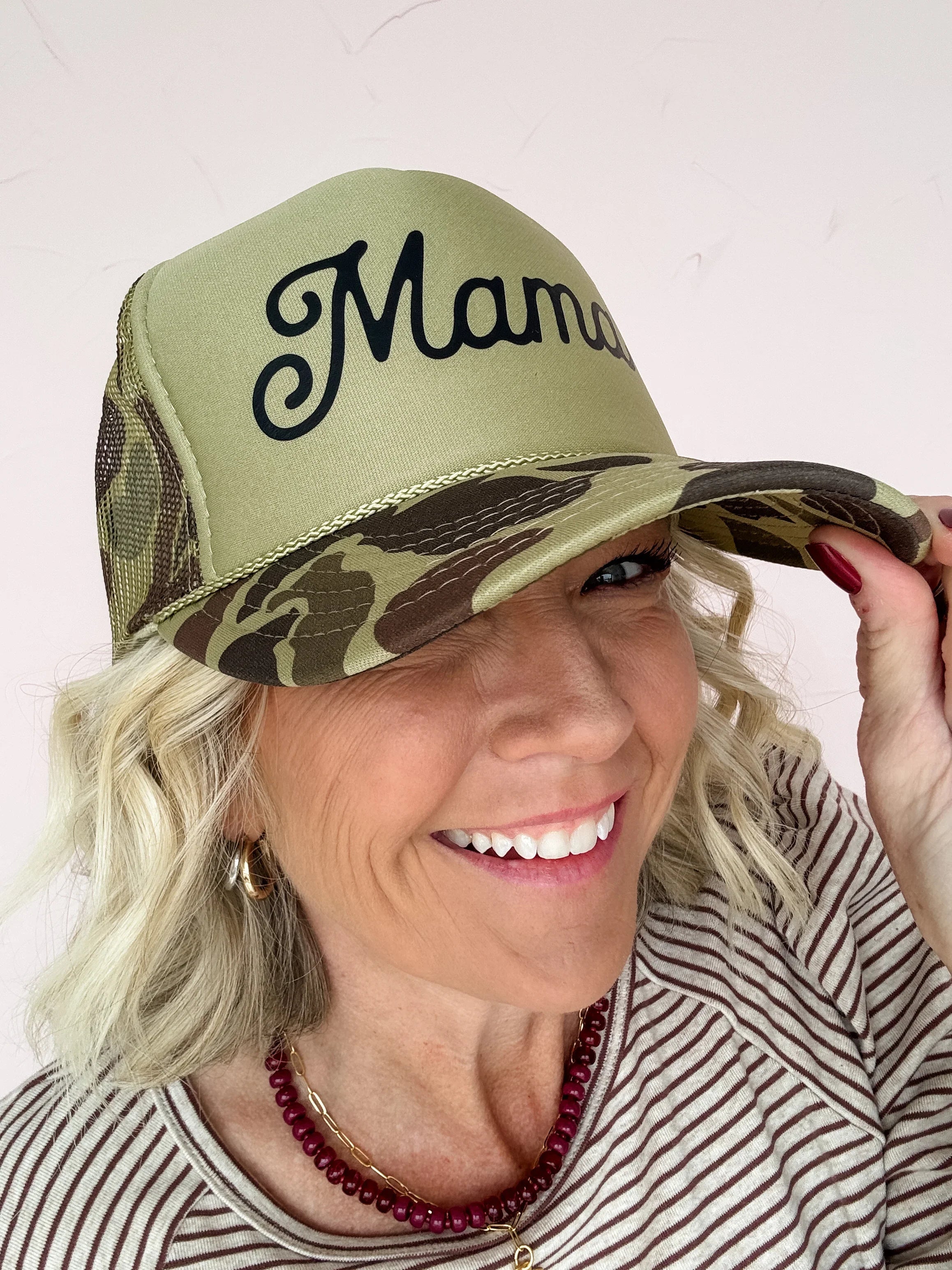 Mama Camo Trucker Hat
