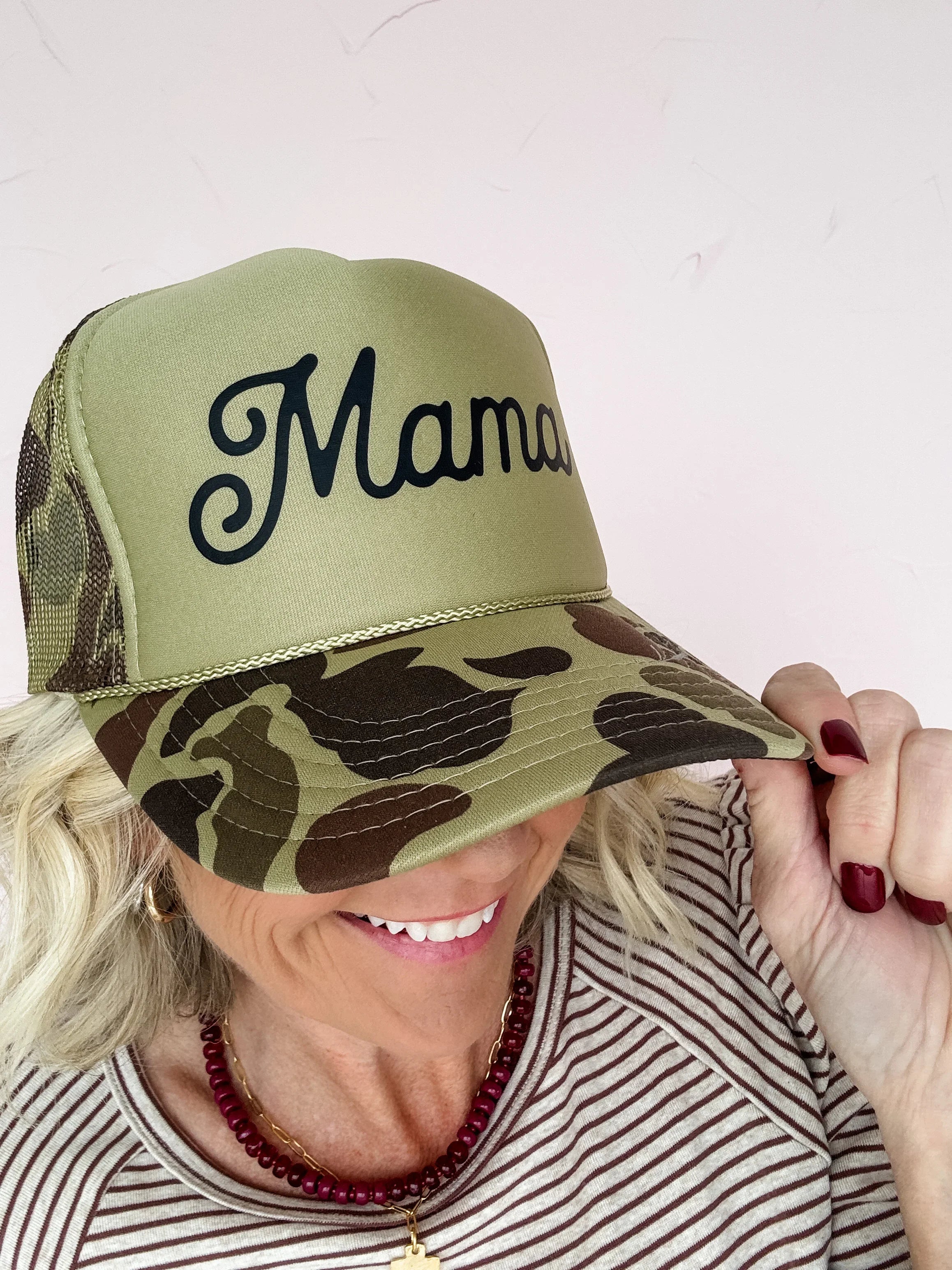 Mama Camo Trucker Hat