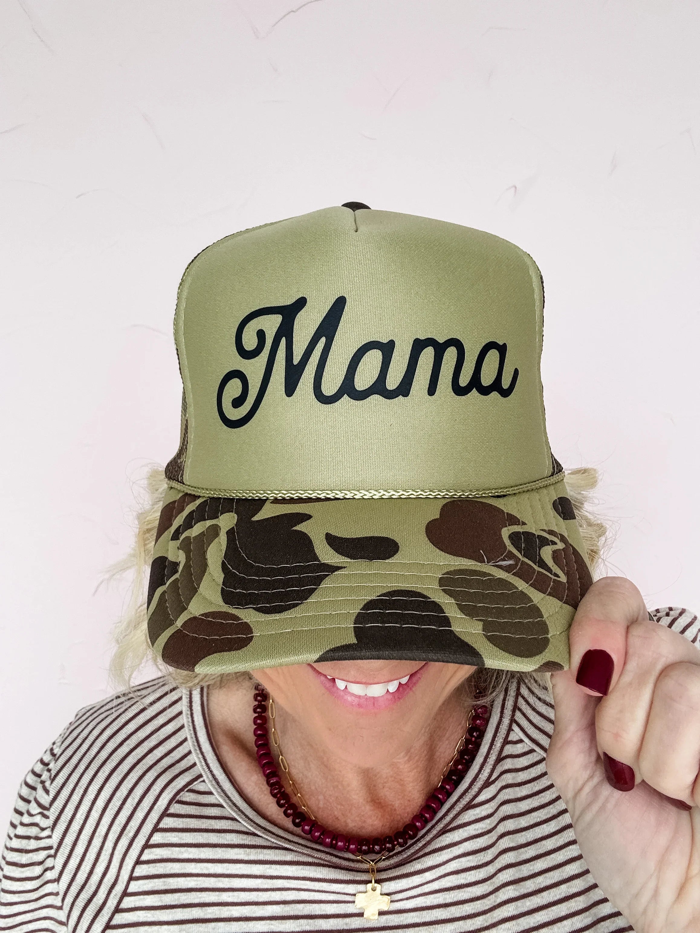 Mama Camo Trucker Hat