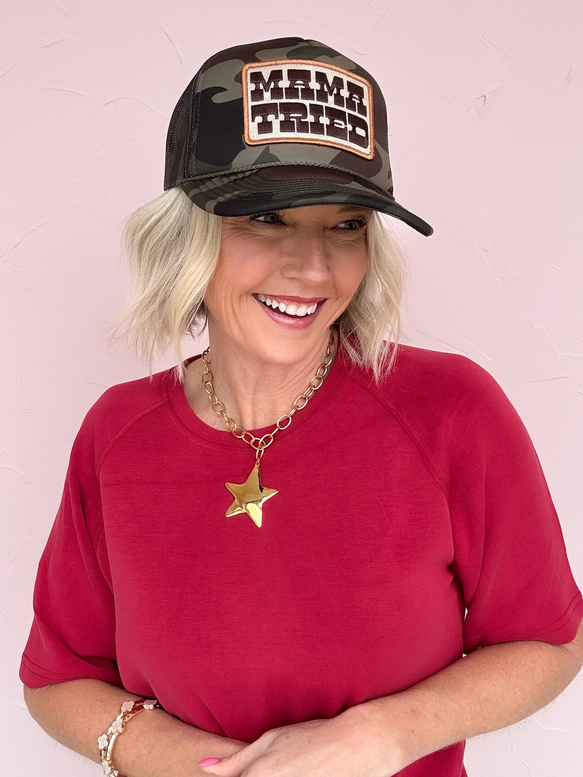 Mama Tried Camo Trucker