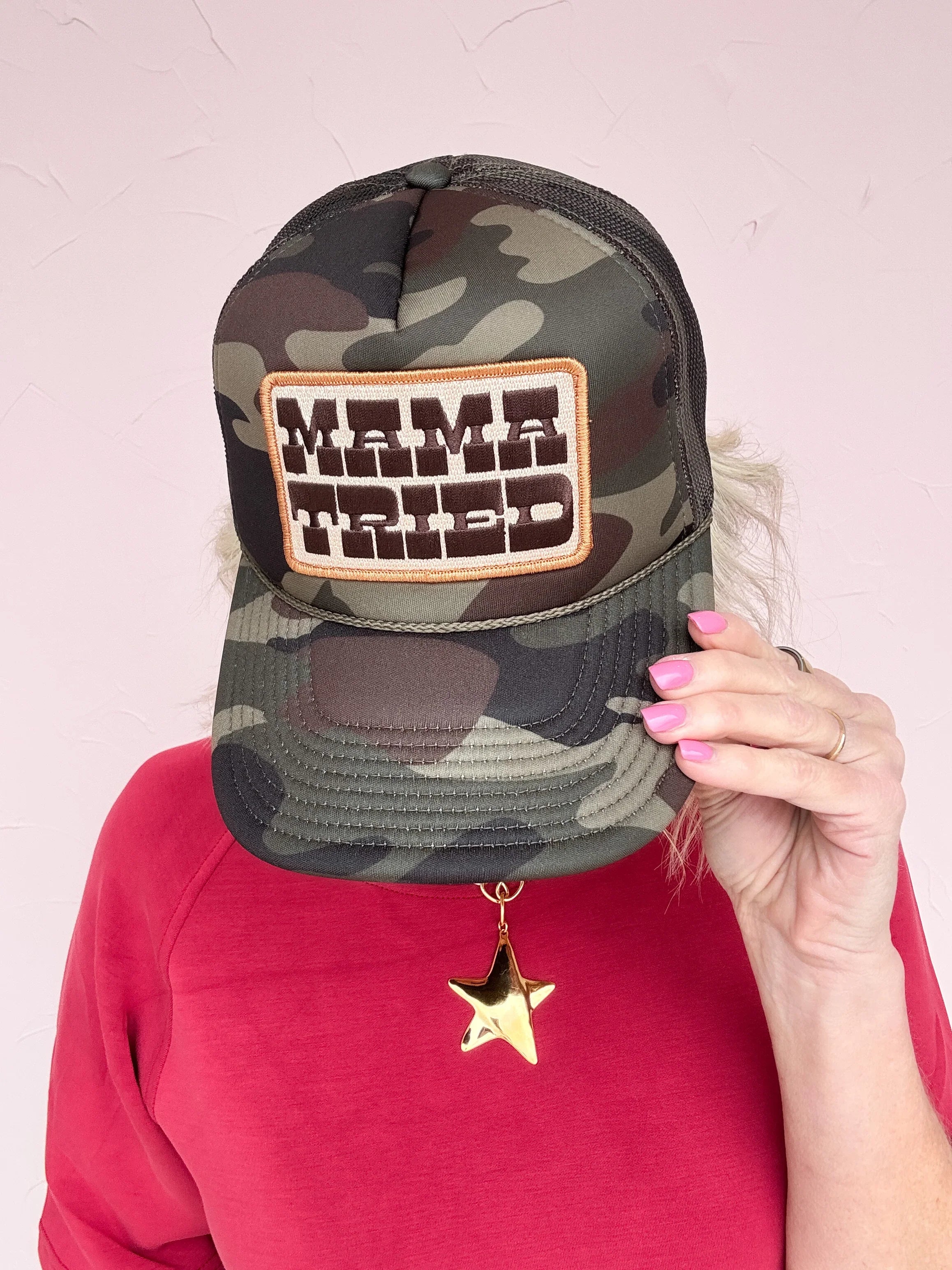Mama Tried Camo Trucker