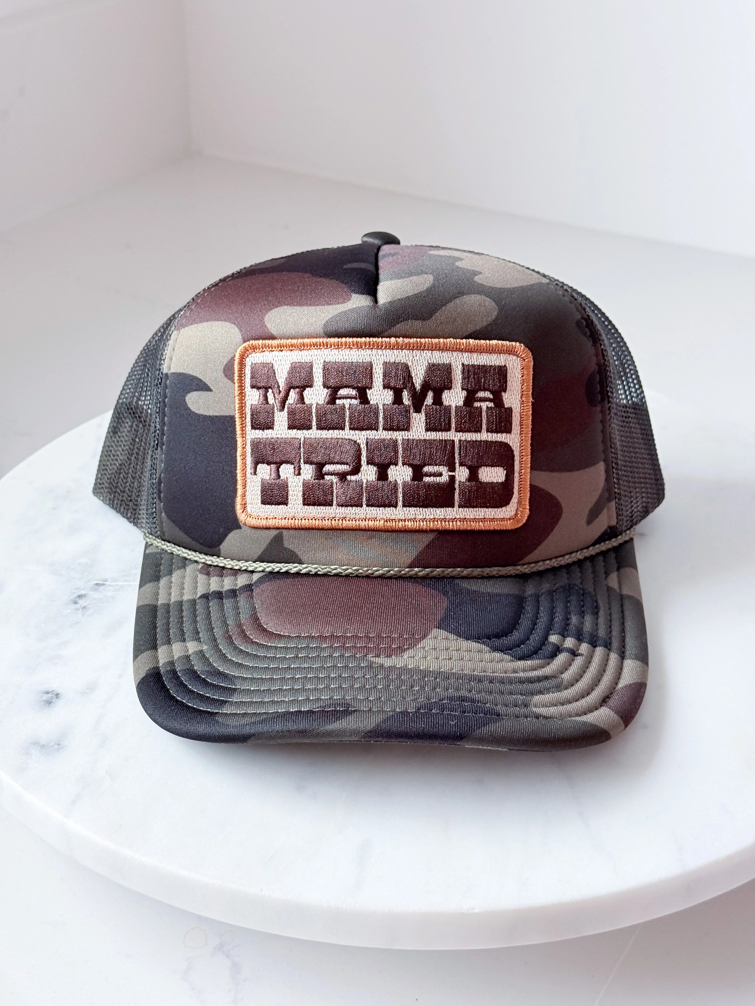 Mama Tried Camo Trucker