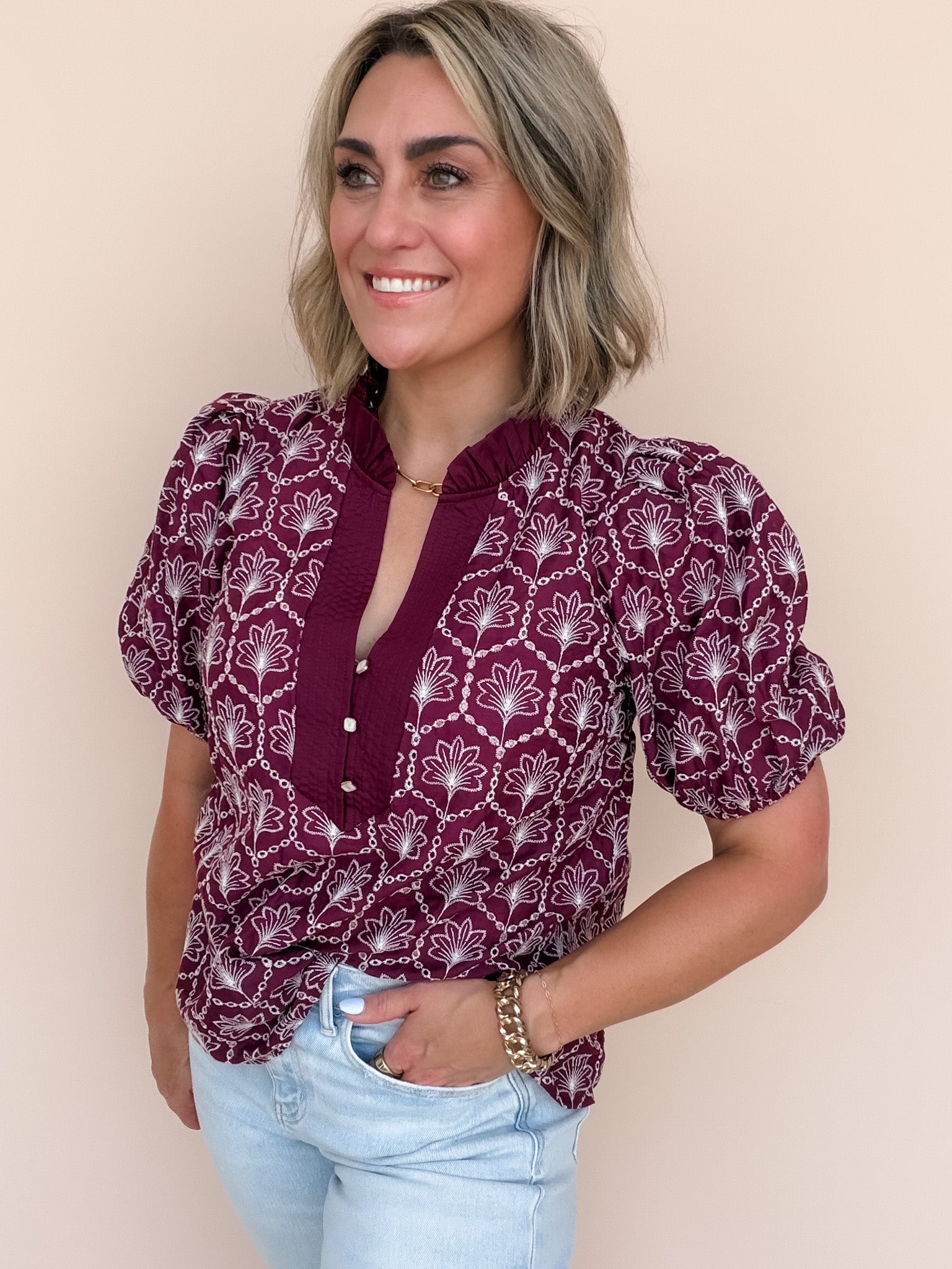 Velvet Rouge Top