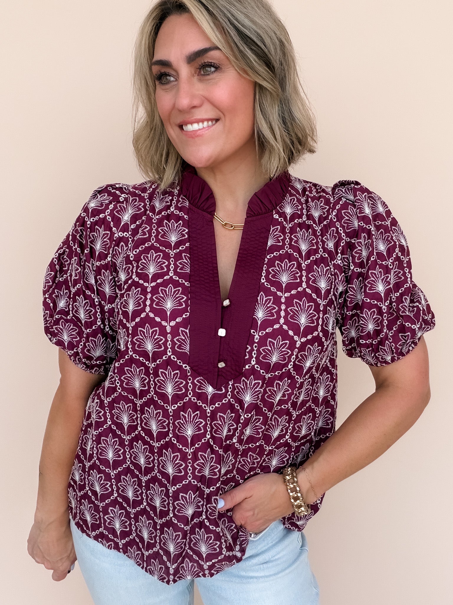 Velvet Rouge Top