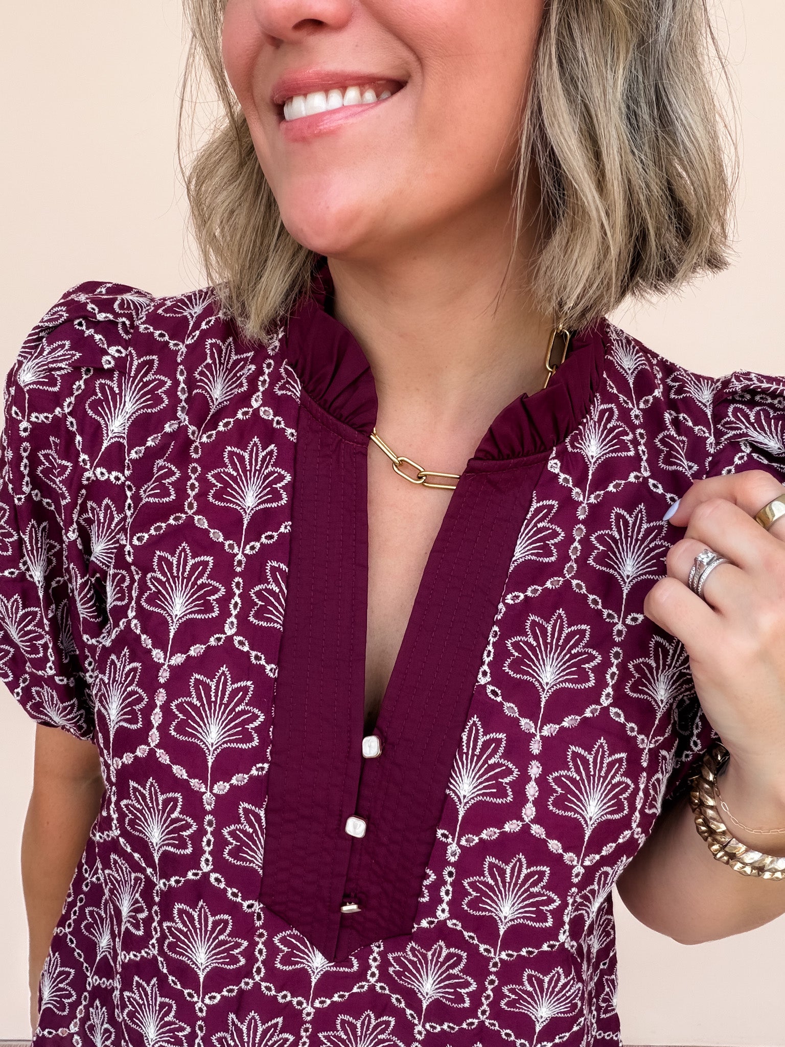 Velvet Rouge Top