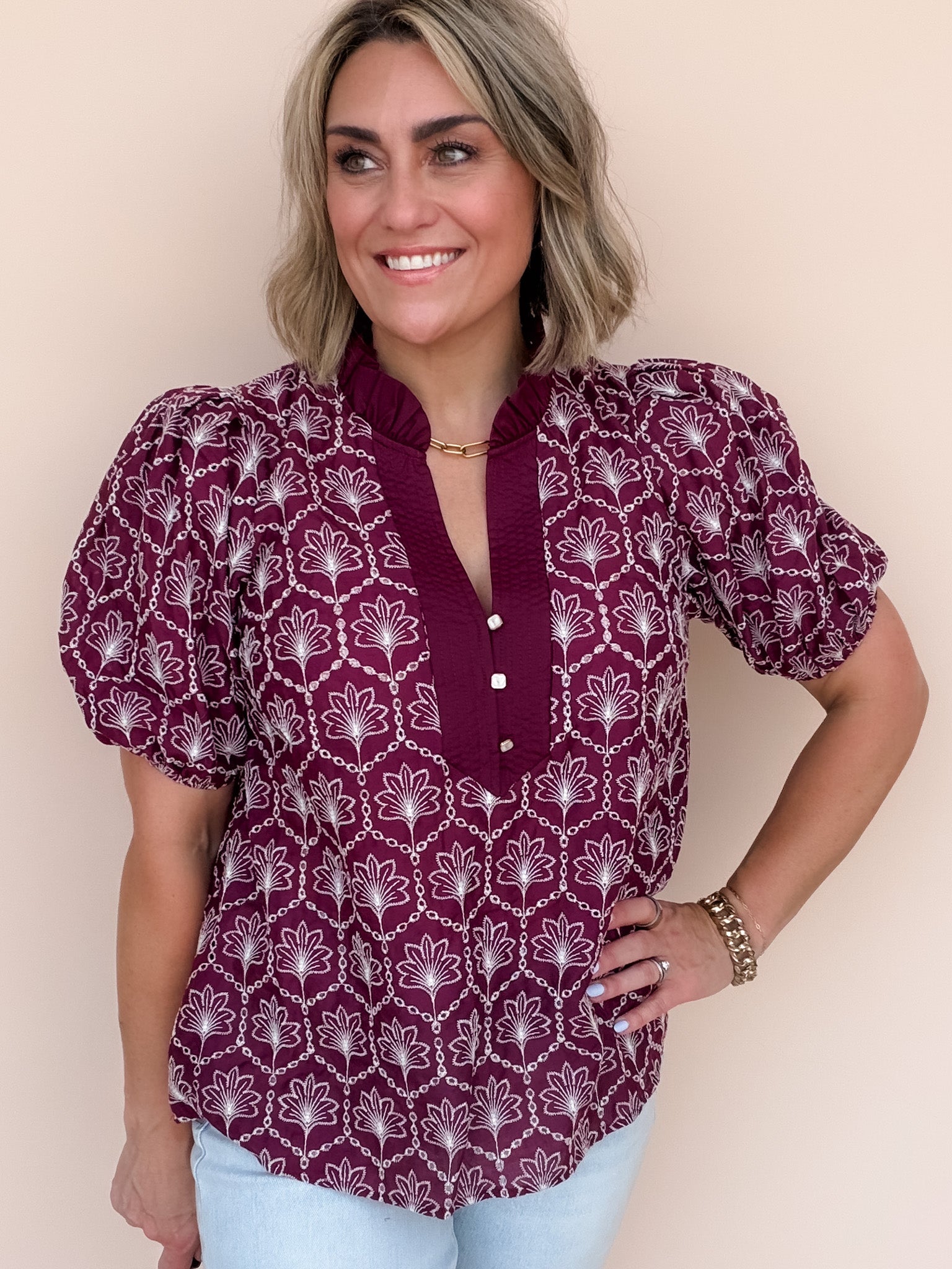 Velvet Rouge Top