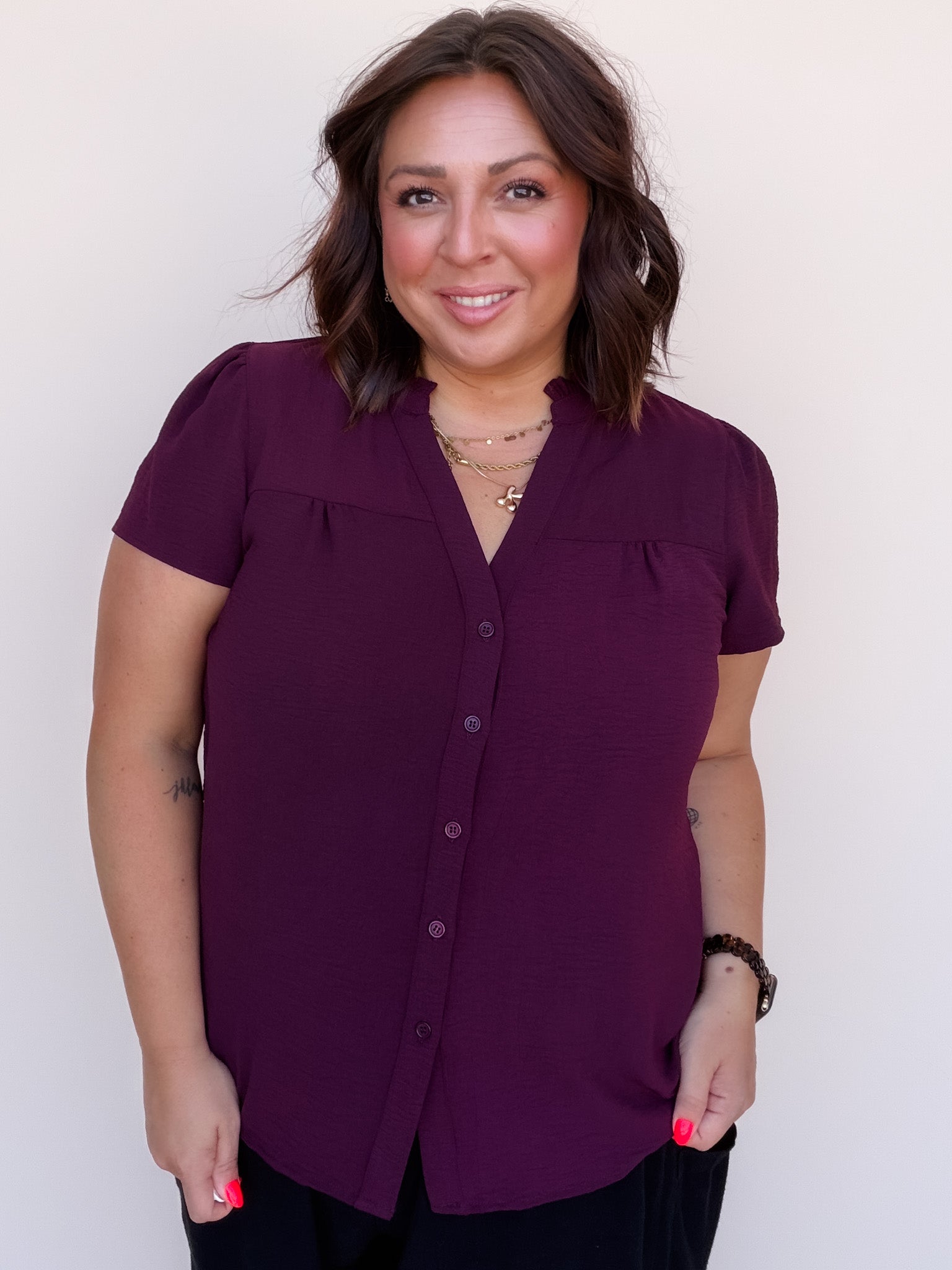Viola Ruffle Top