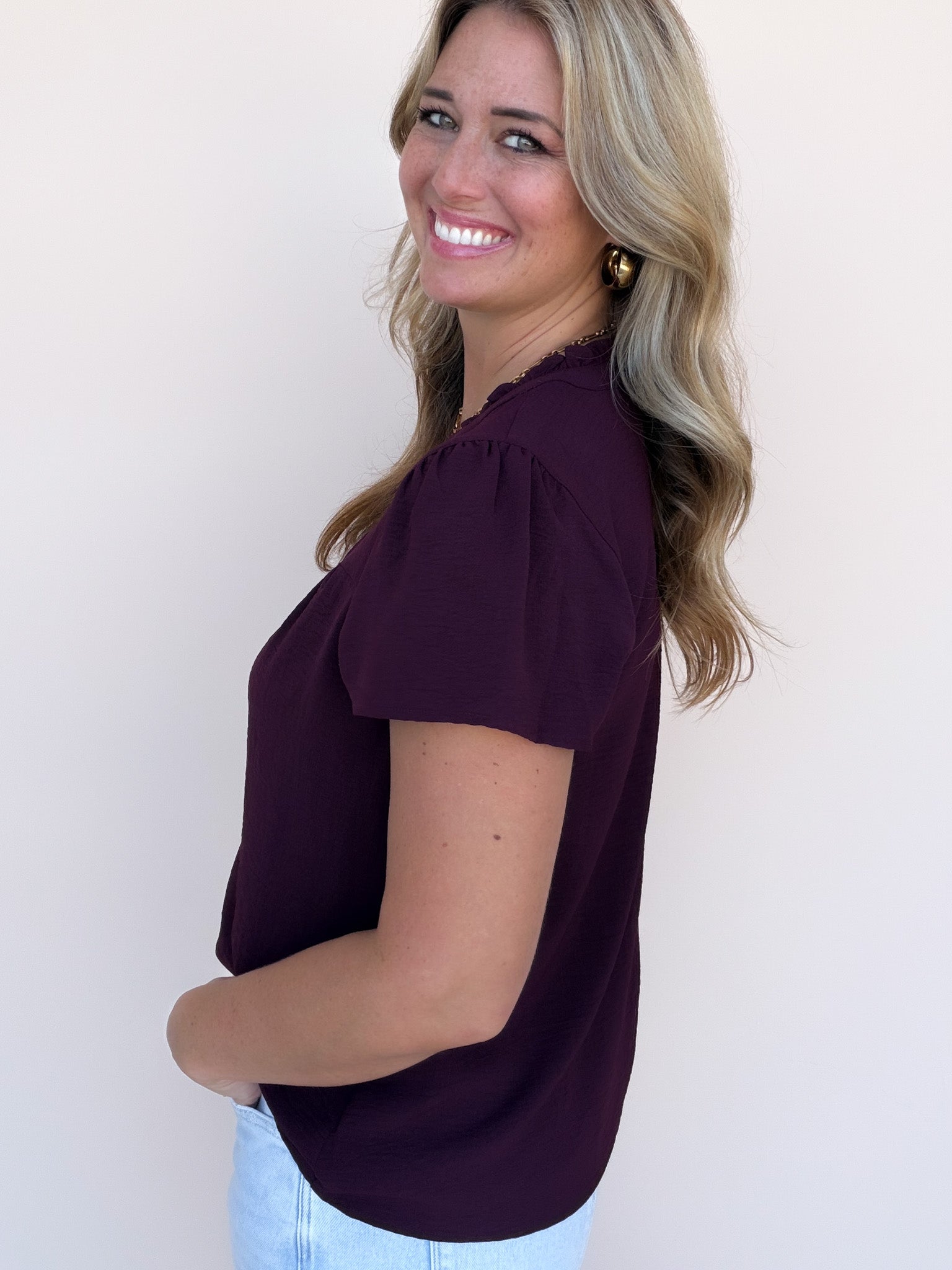 Viola Ruffle Top