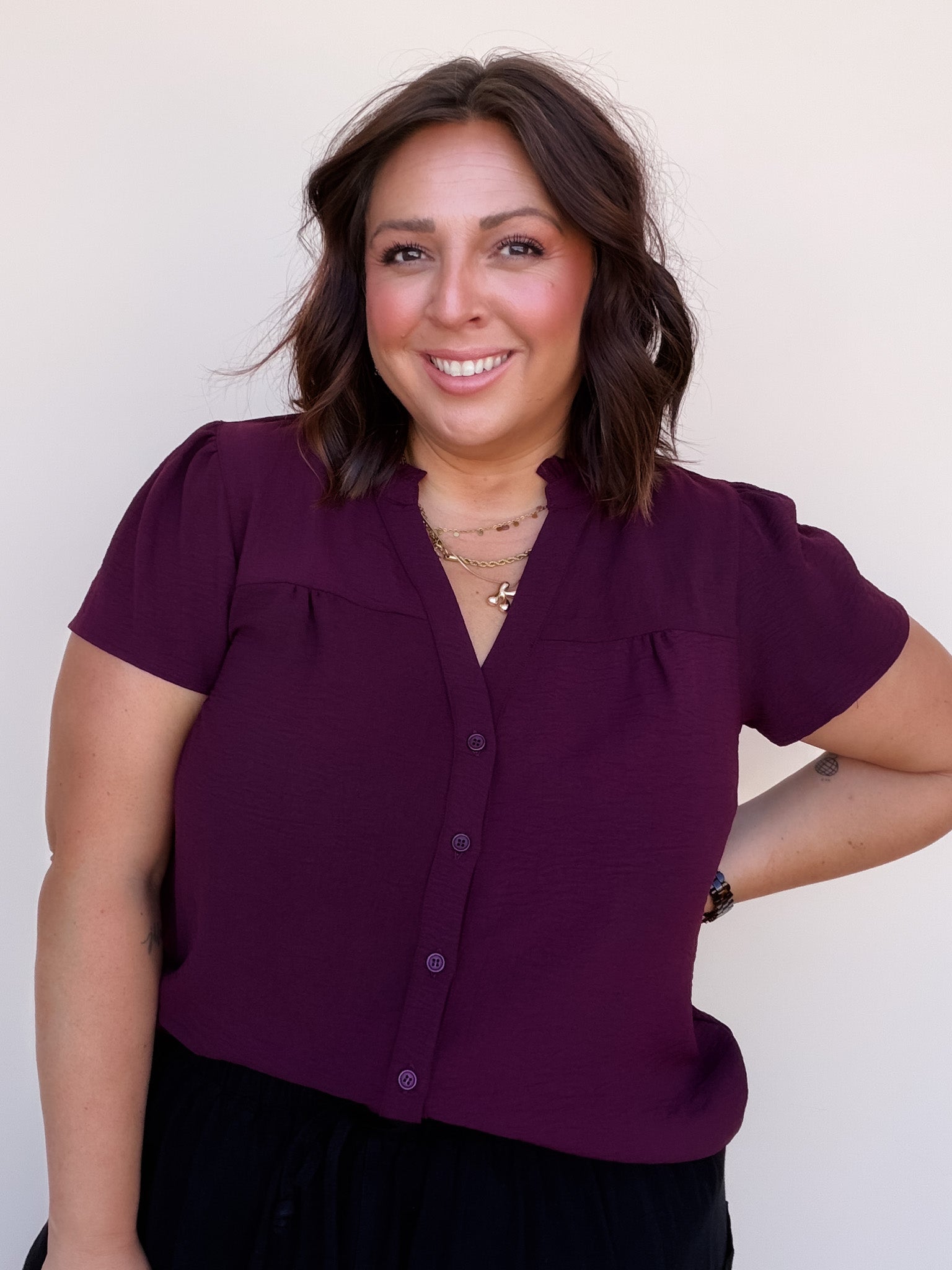 Viola Ruffle Top