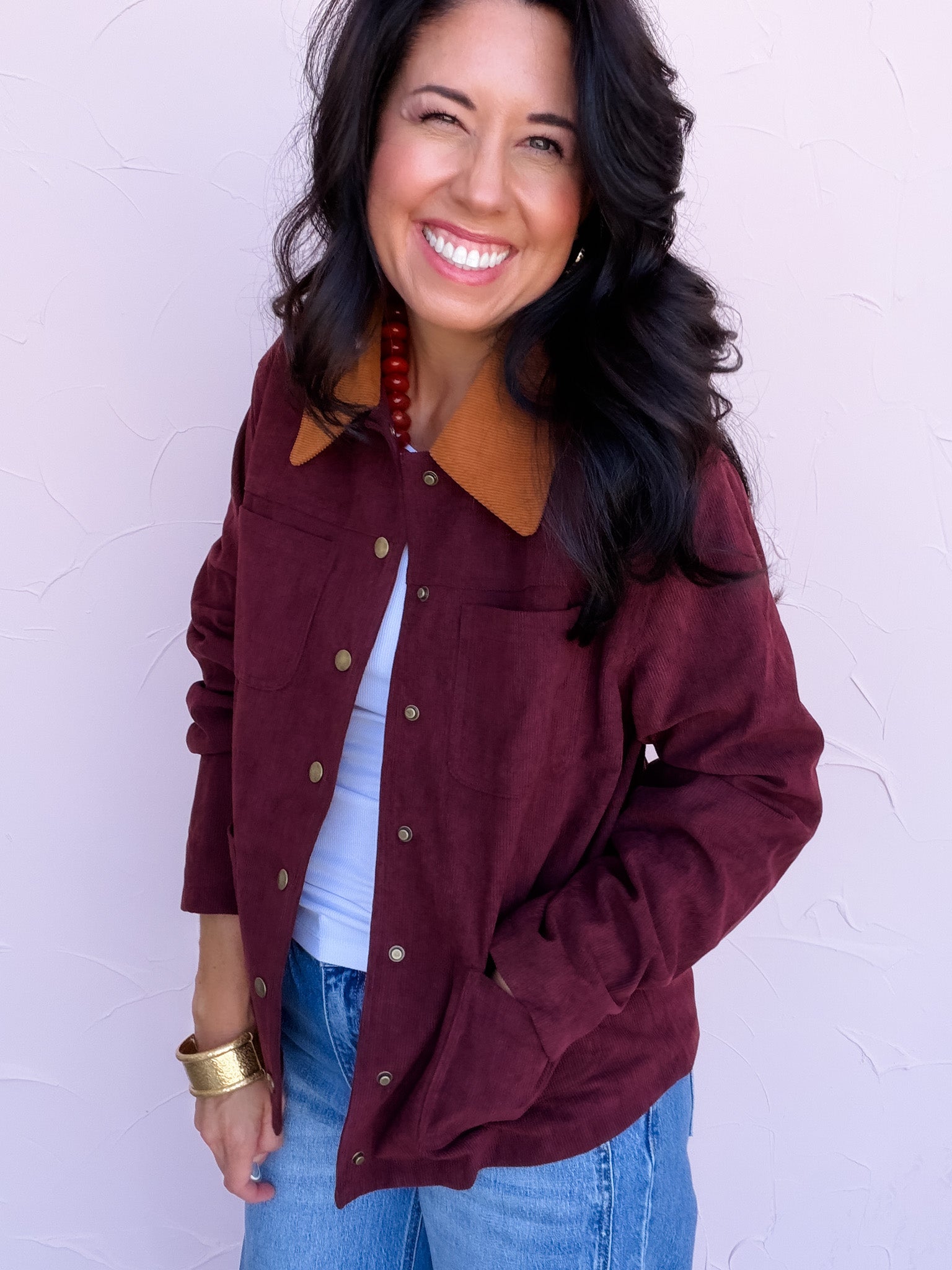 Cordially Yours Jacket | Wine