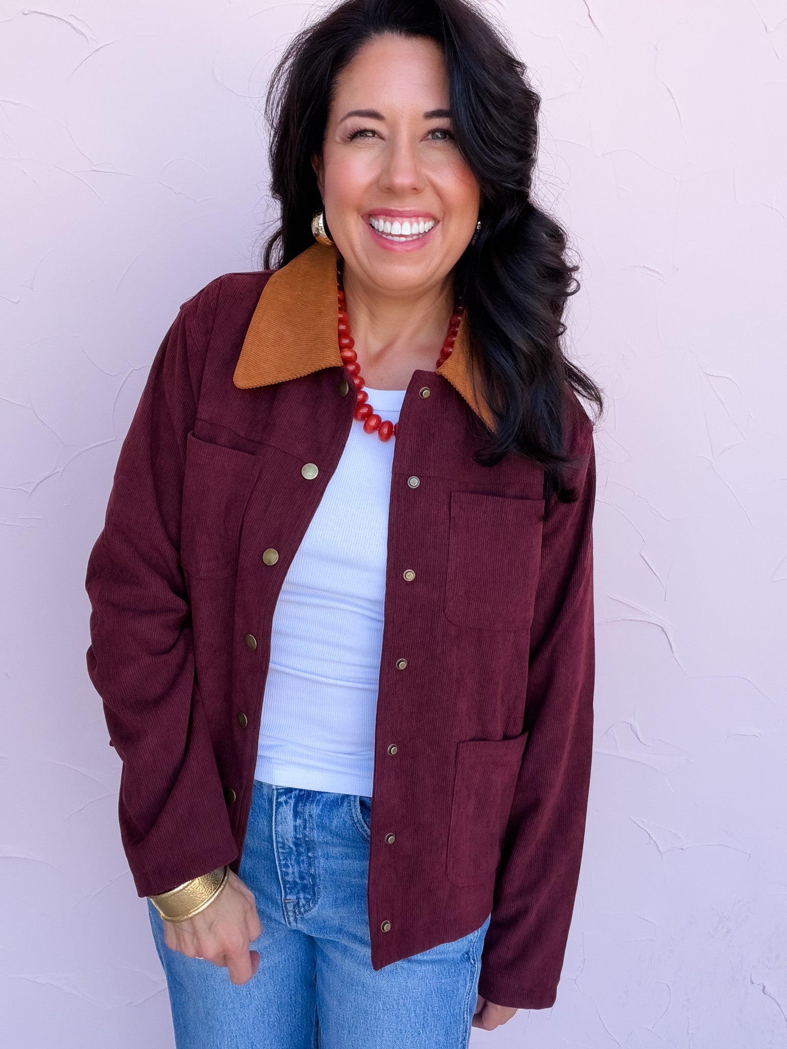 Cordially Yours Jacket | Wine