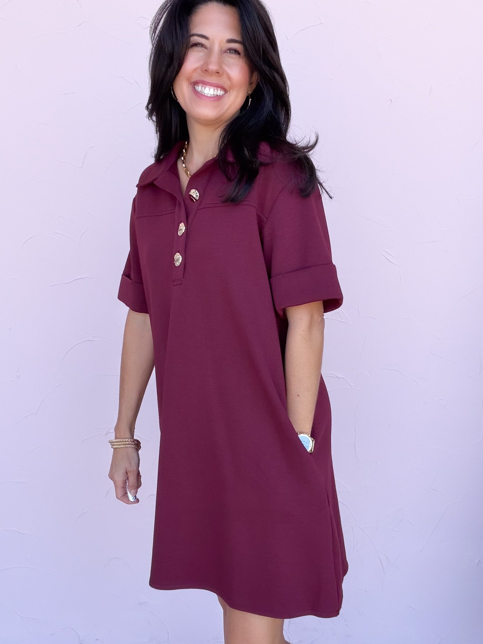 Homegrown Dress | Wine