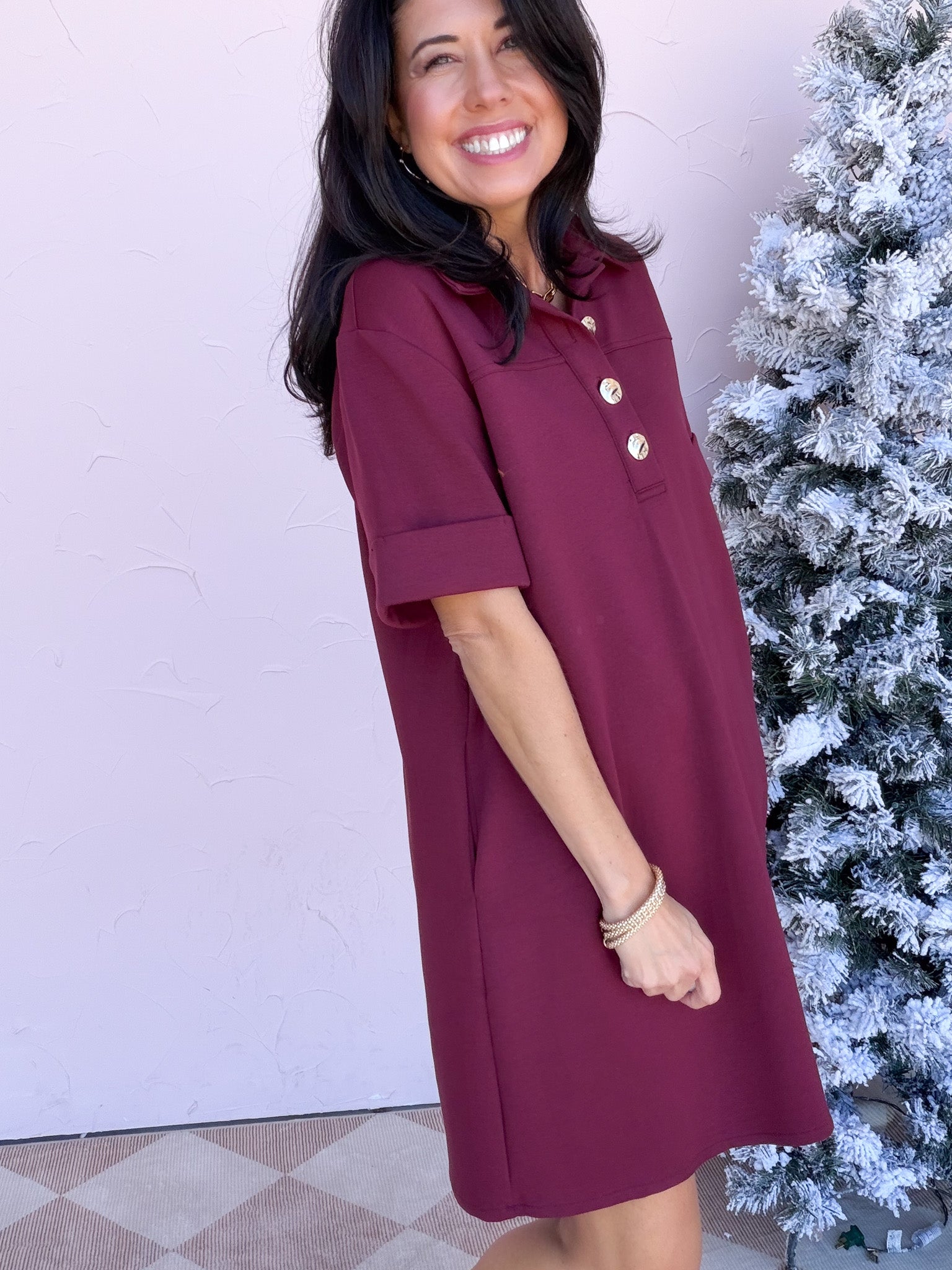 Homegrown Dress | Wine