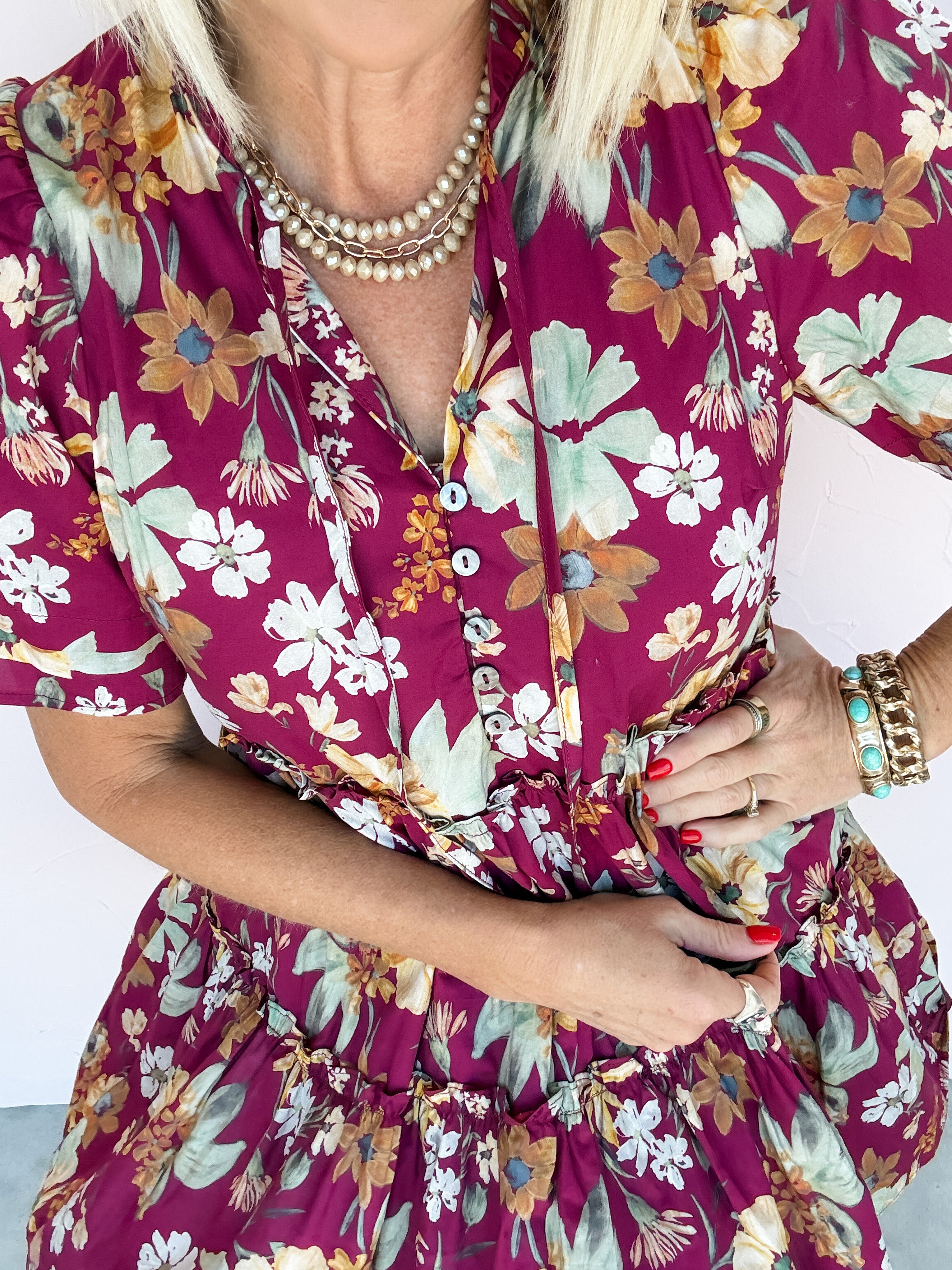 Floral Elements Dress