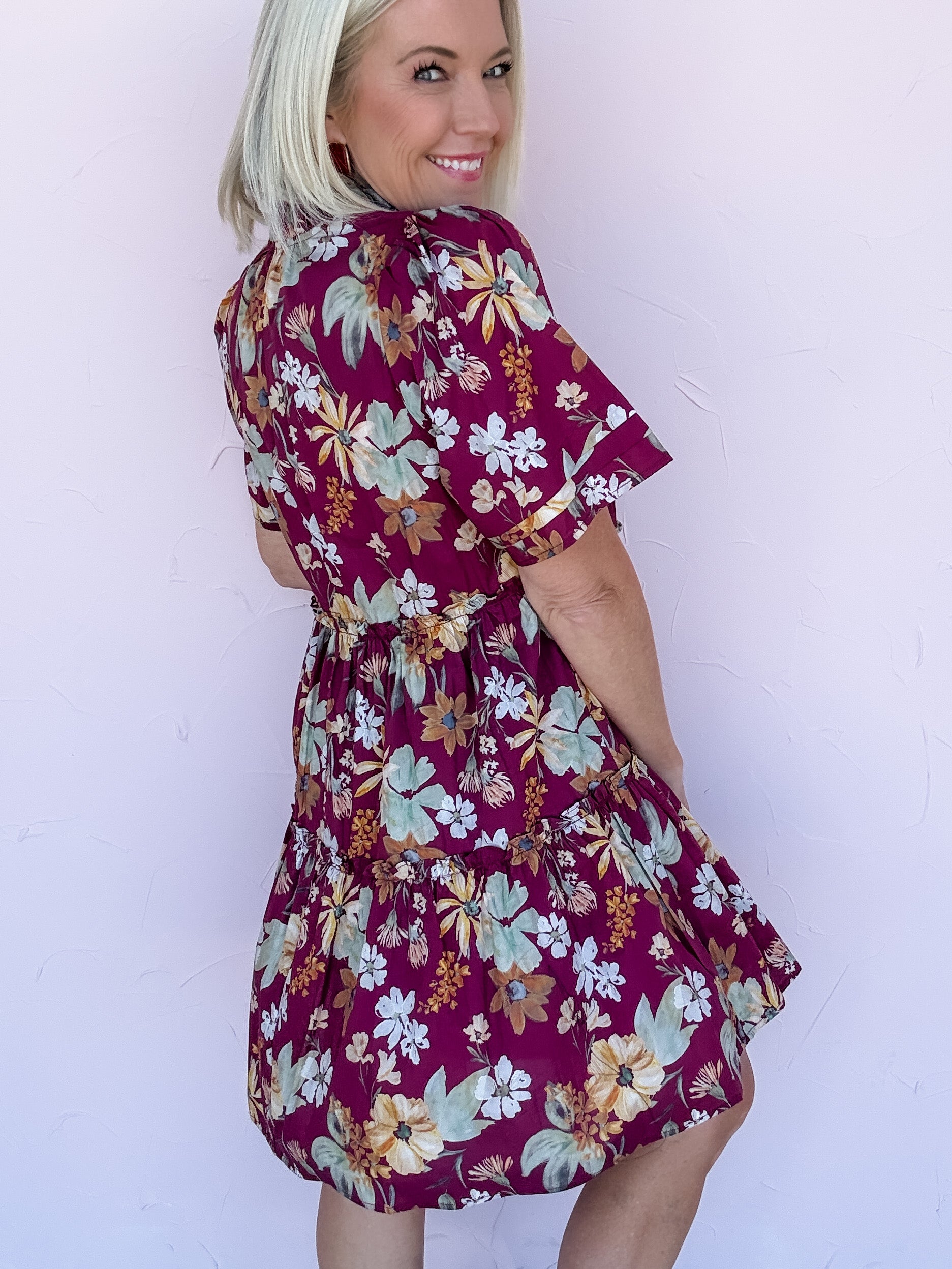 Floral Elements Dress