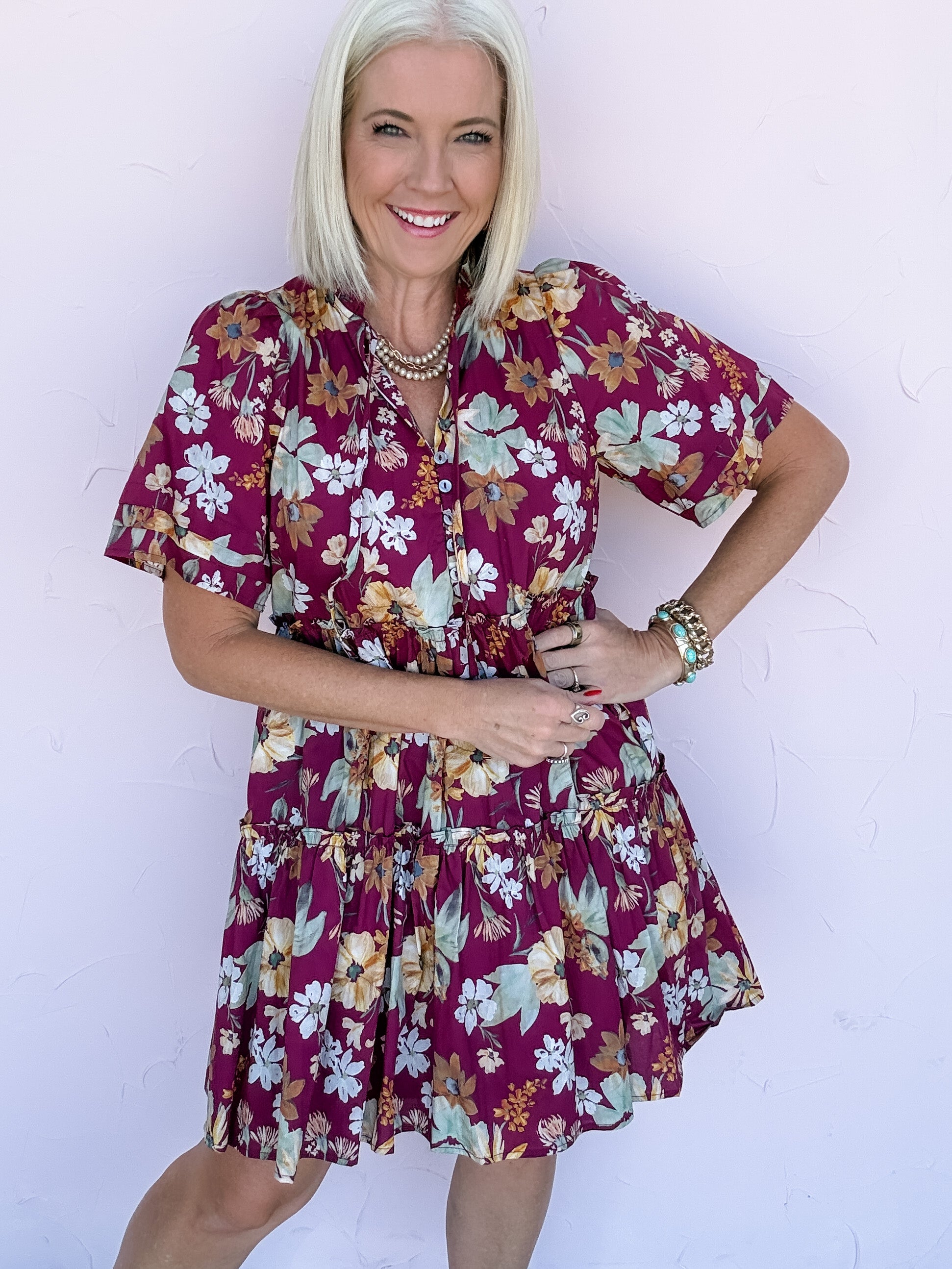 Floral Elements Dress