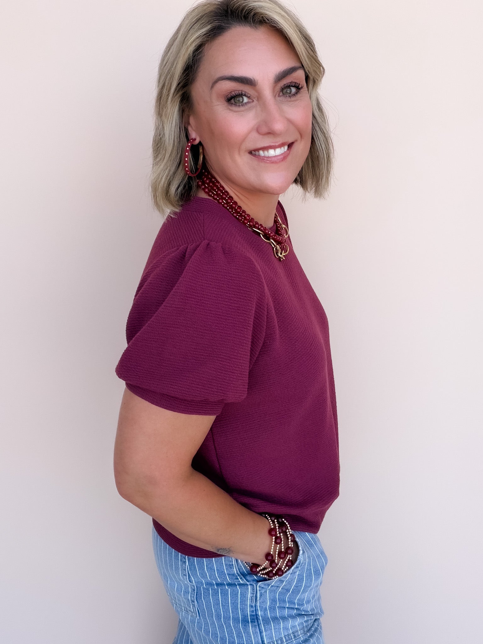Sangria Sunset Top