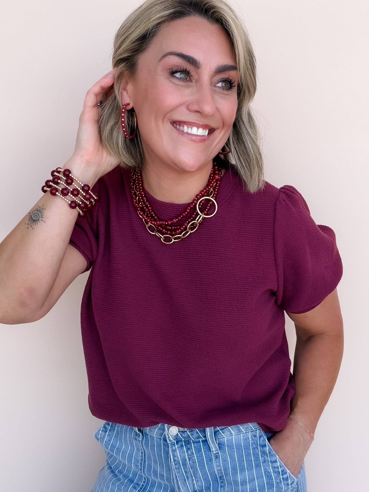 Sangria Sunset Top