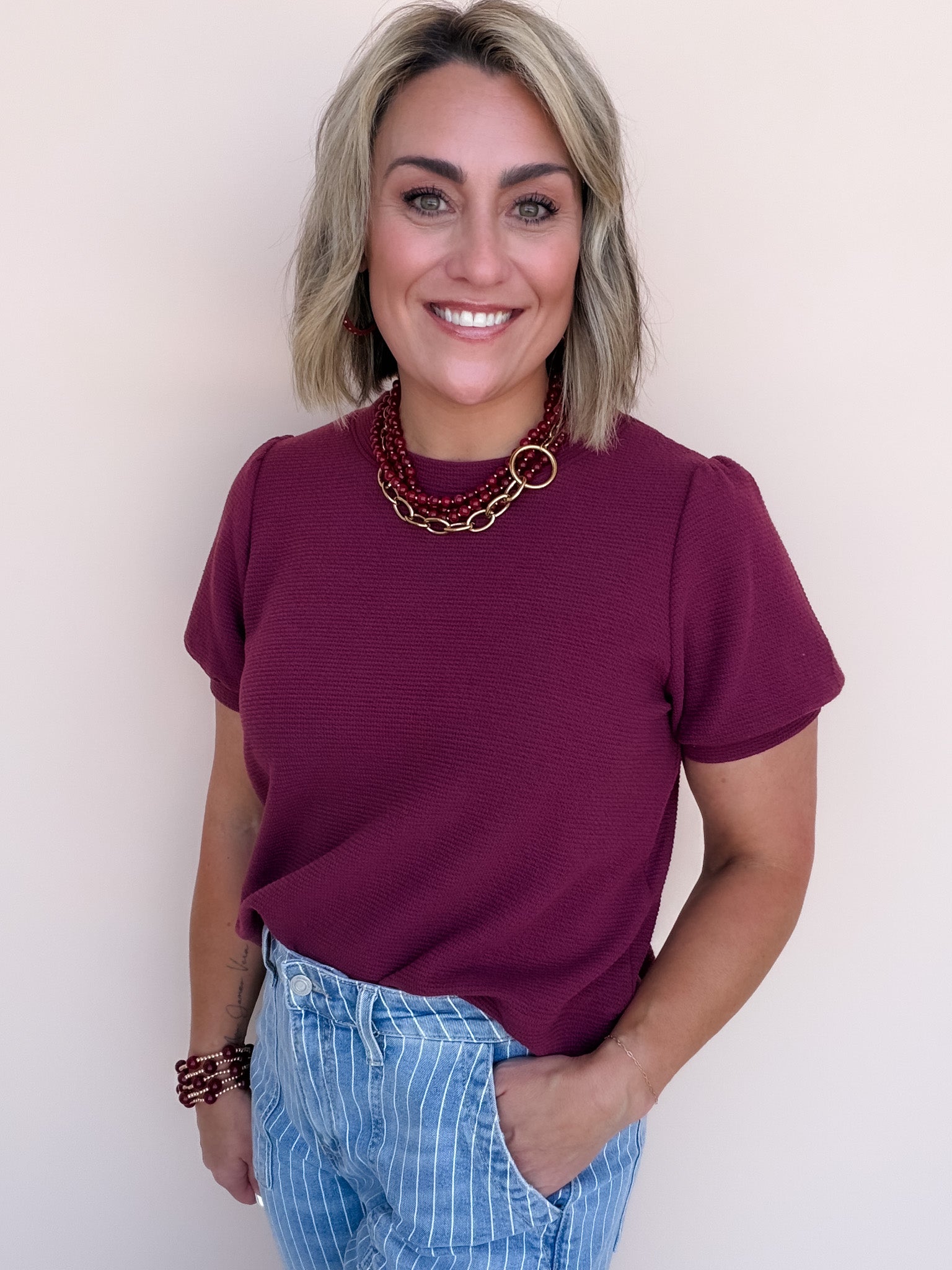 Sangria Sunset Top