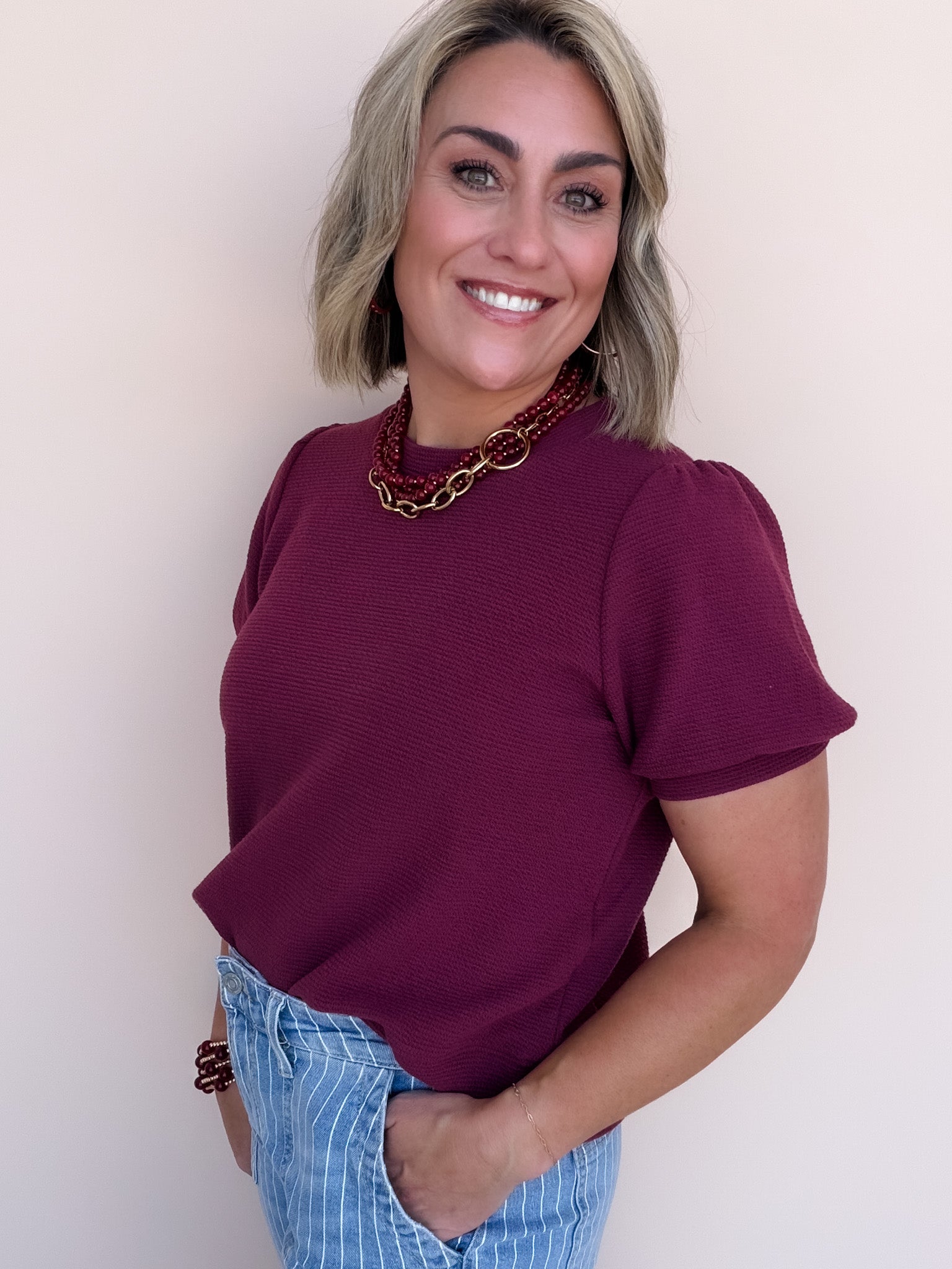 Sangria Sunset Top