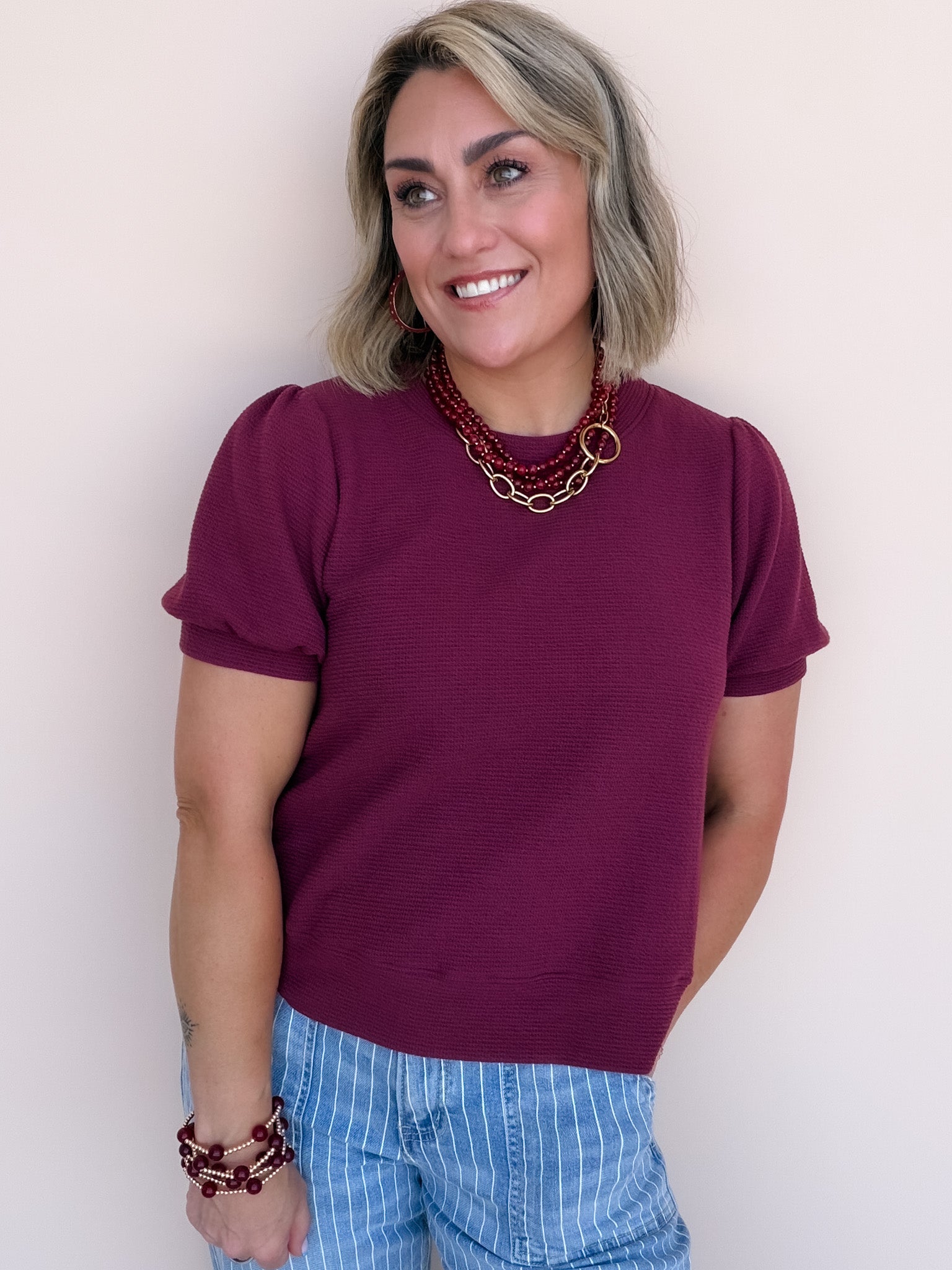 Sangria Sunset Top