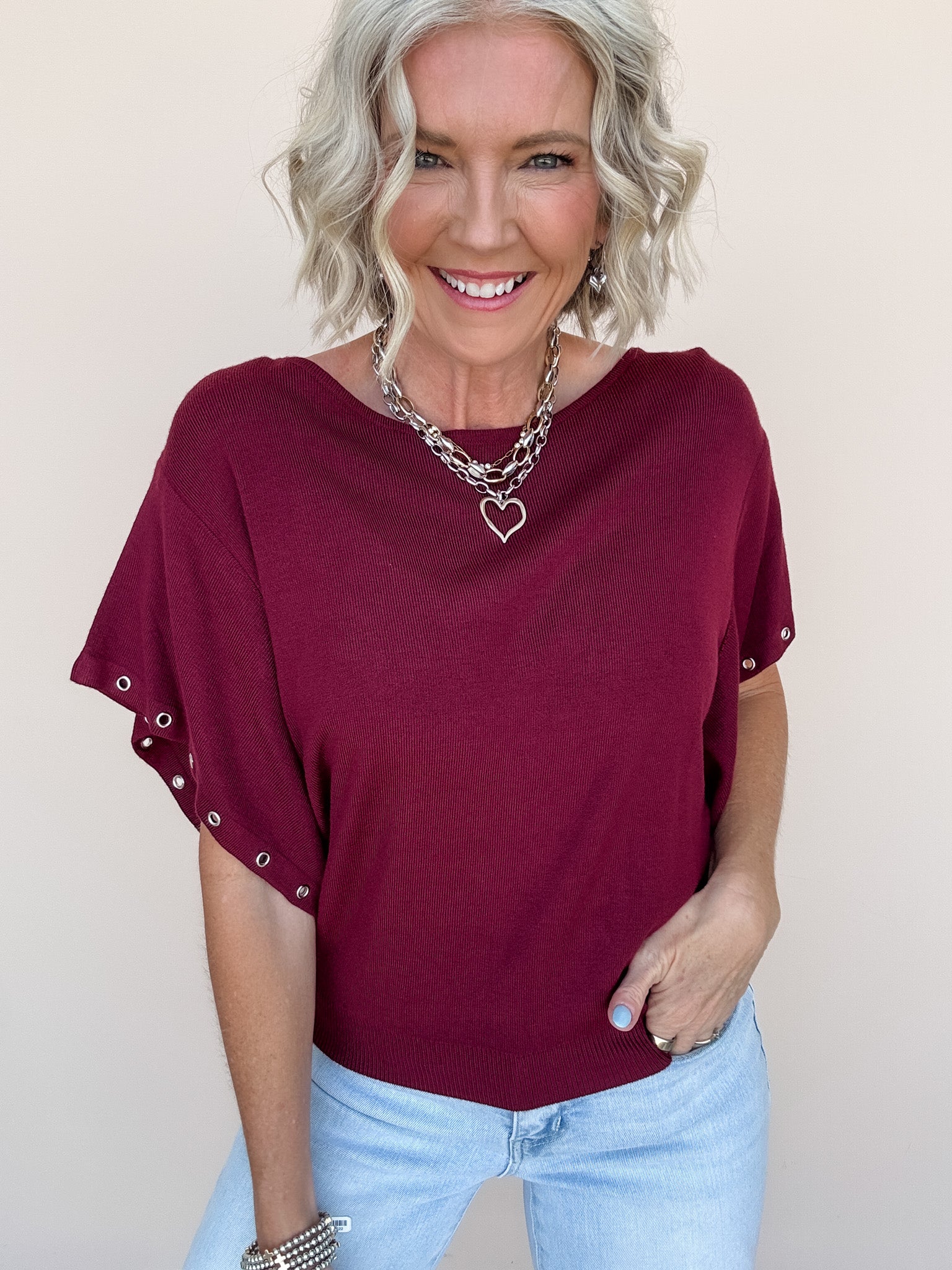 Barefoot Breeze Top | Wine