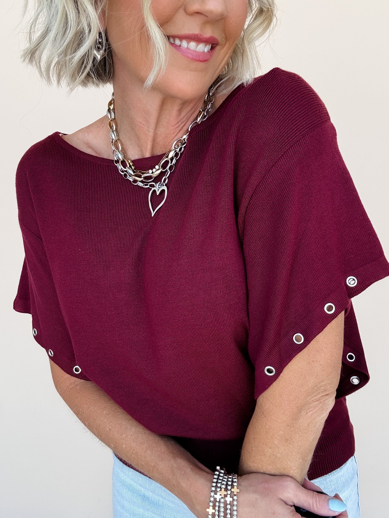 Barefoot Breeze Top | Wine
