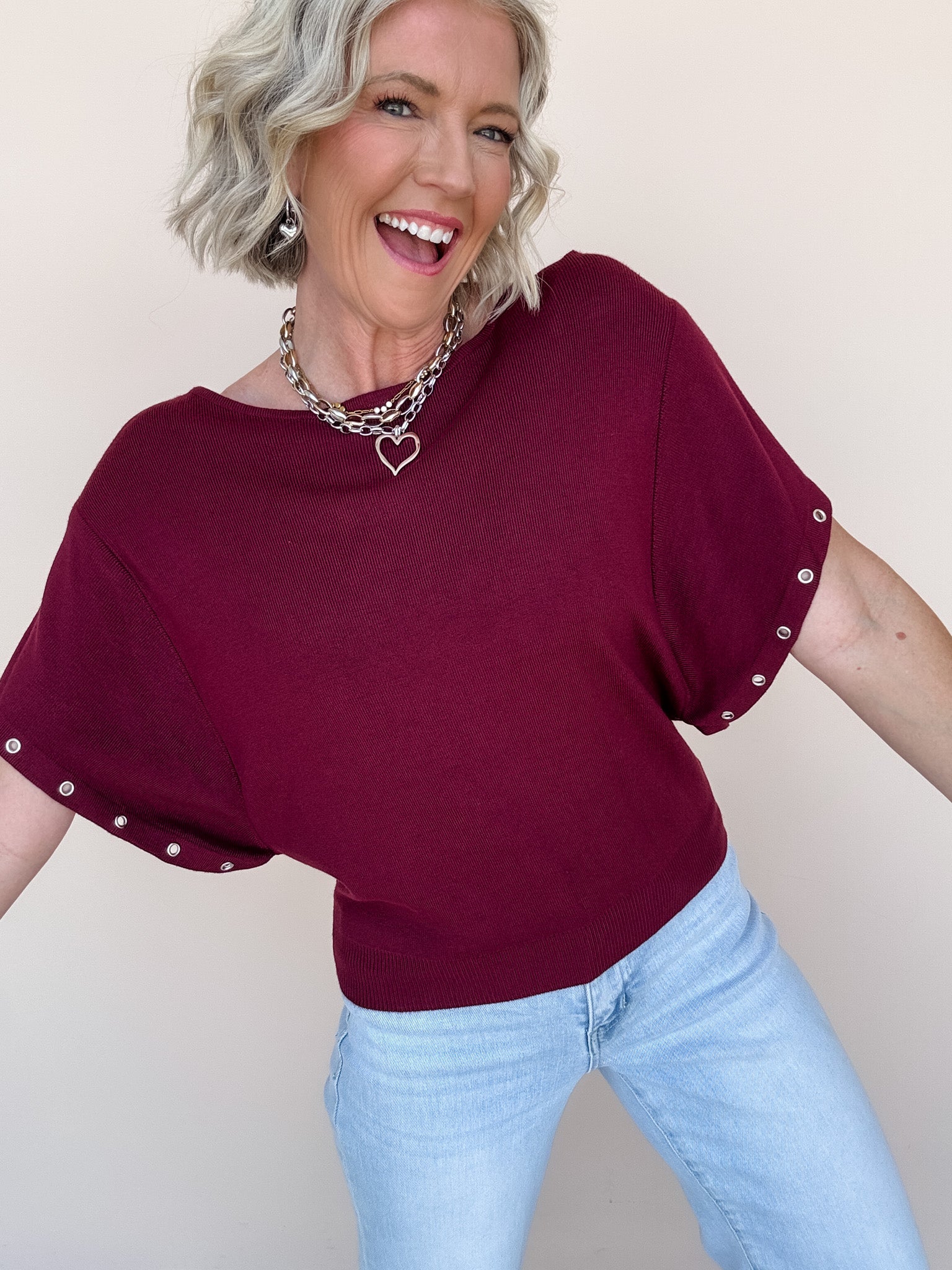 Barefoot Breeze Top | Wine