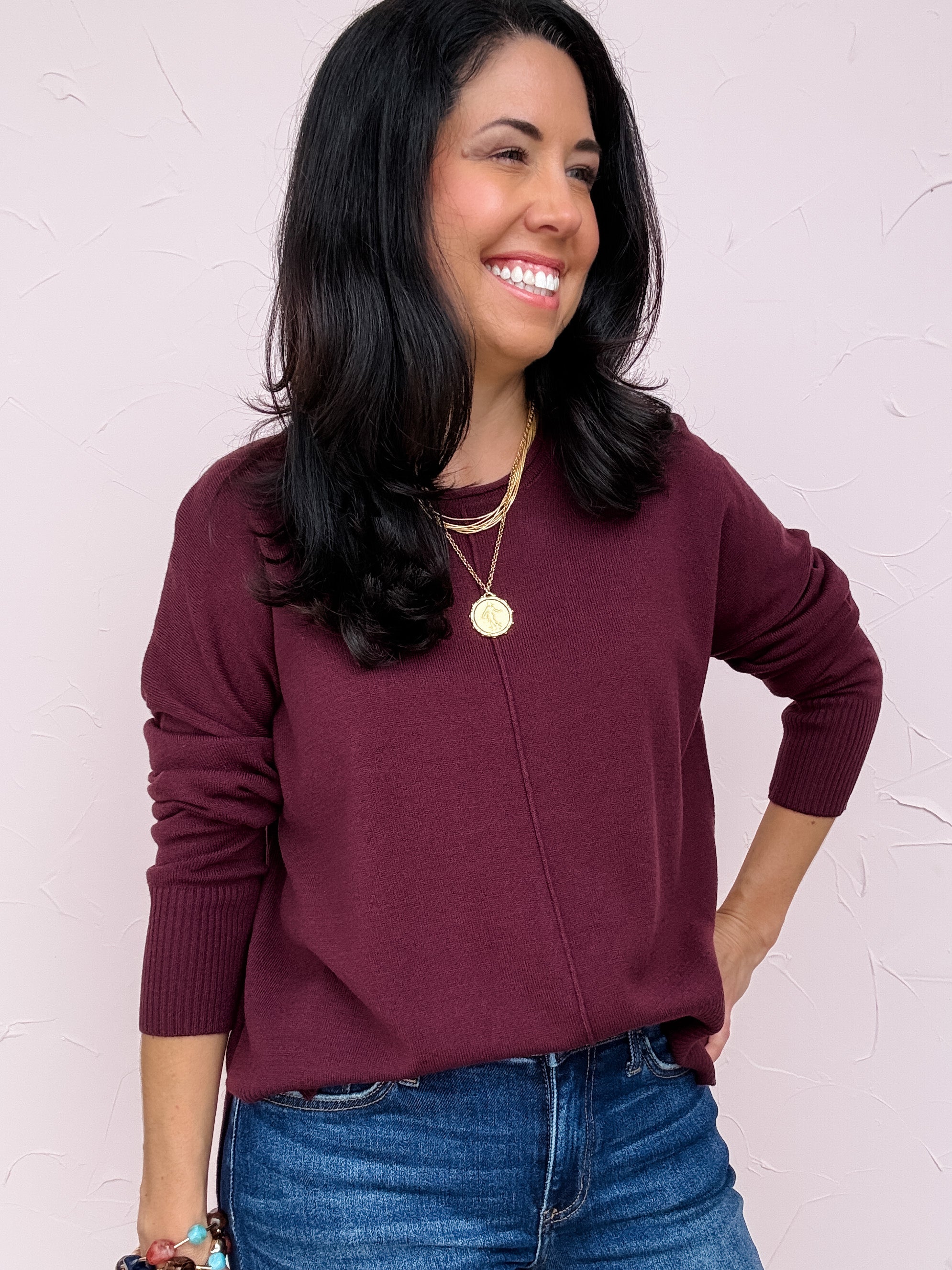 Cabernet Comfort Sweater