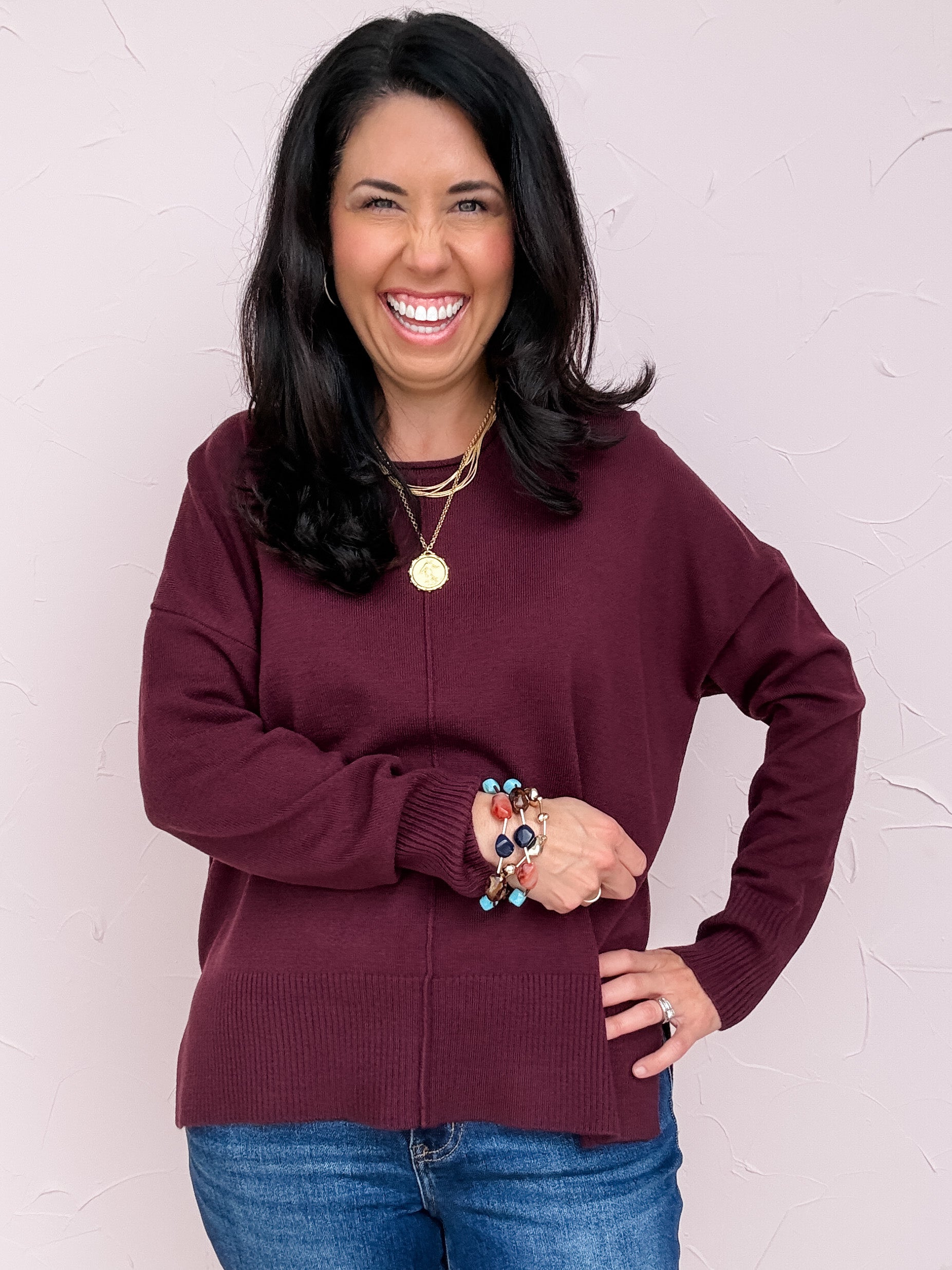 Cabernet Comfort Sweater