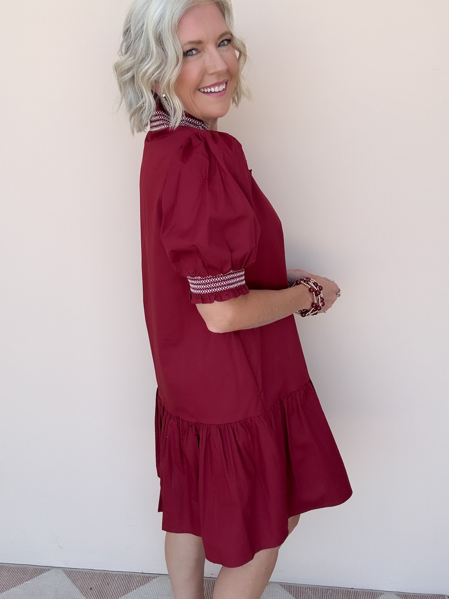 Bordeaux Beauty Dress