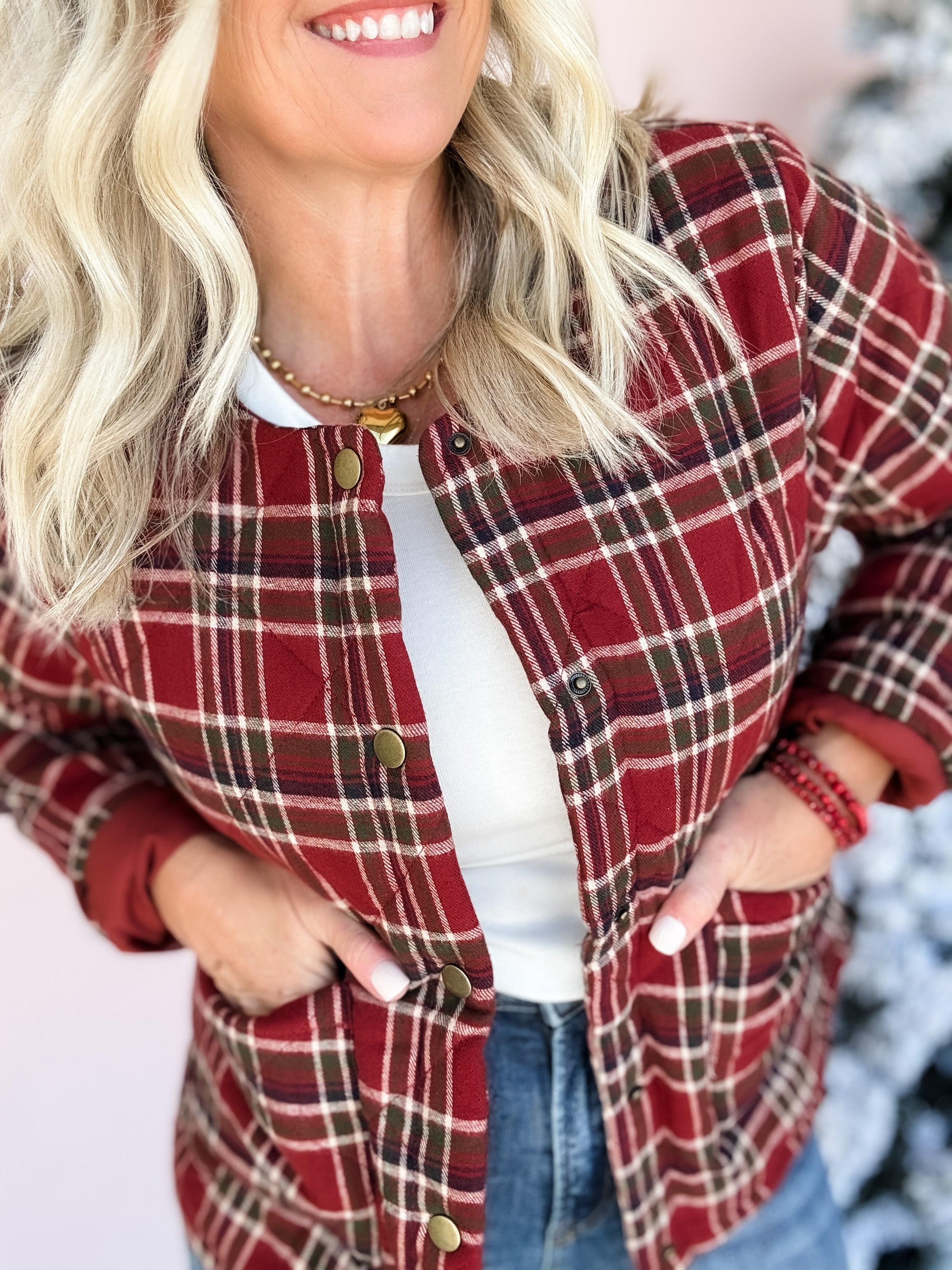 Rosemary Plaid Jacket