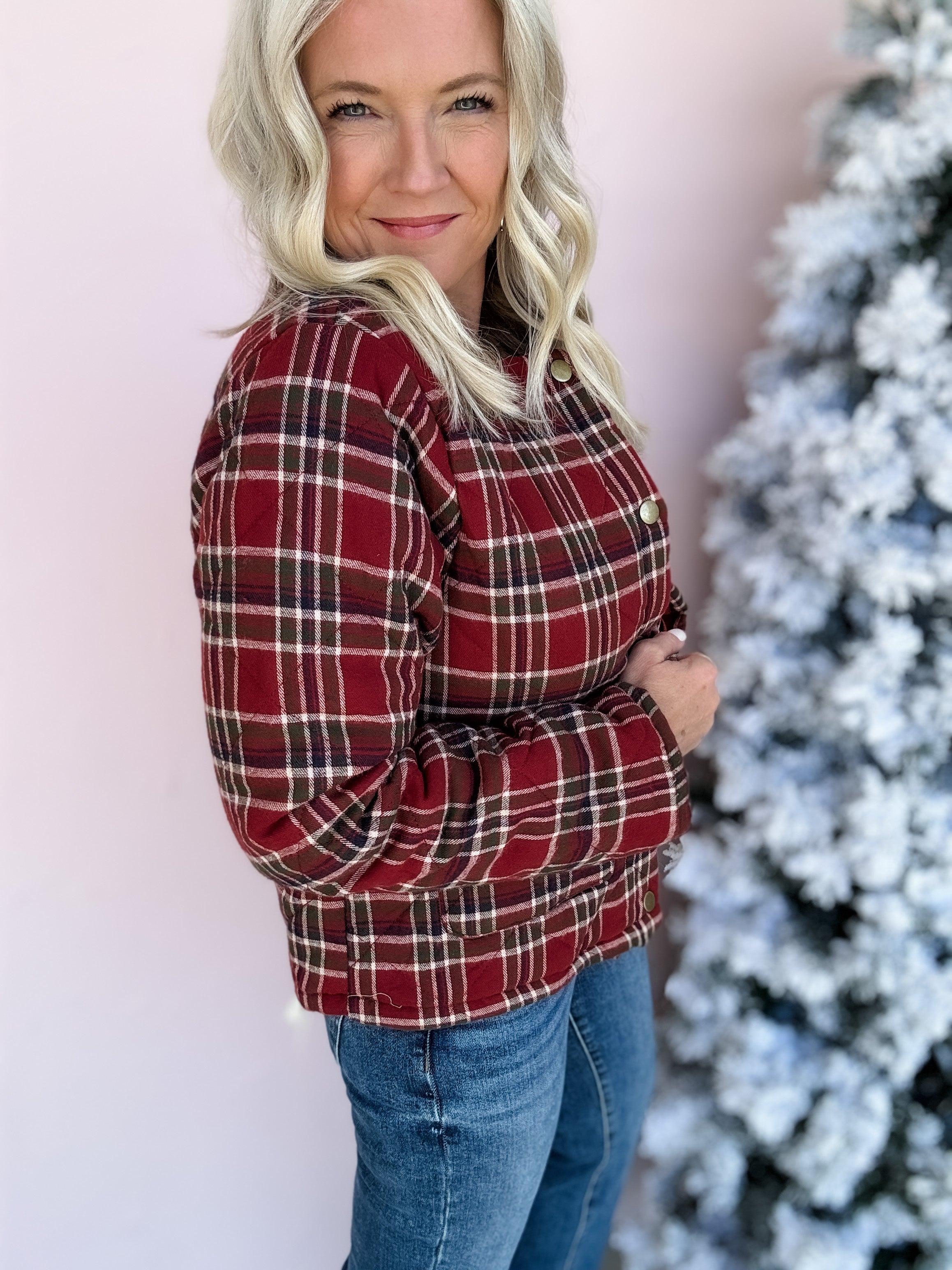 Rosemary Plaid Jacket